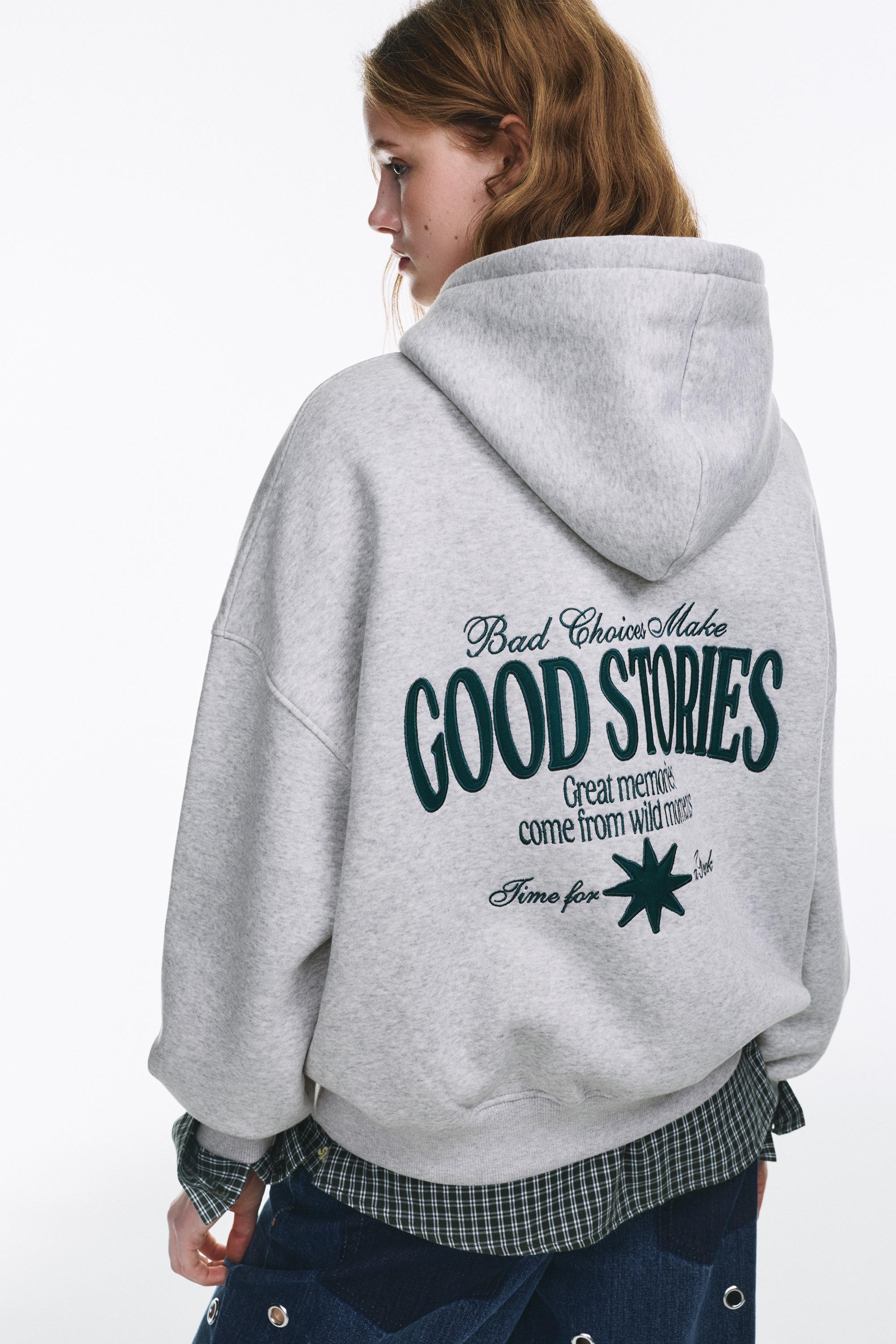 Good Stories kapüşonlu sweatshirt - Görsel 10