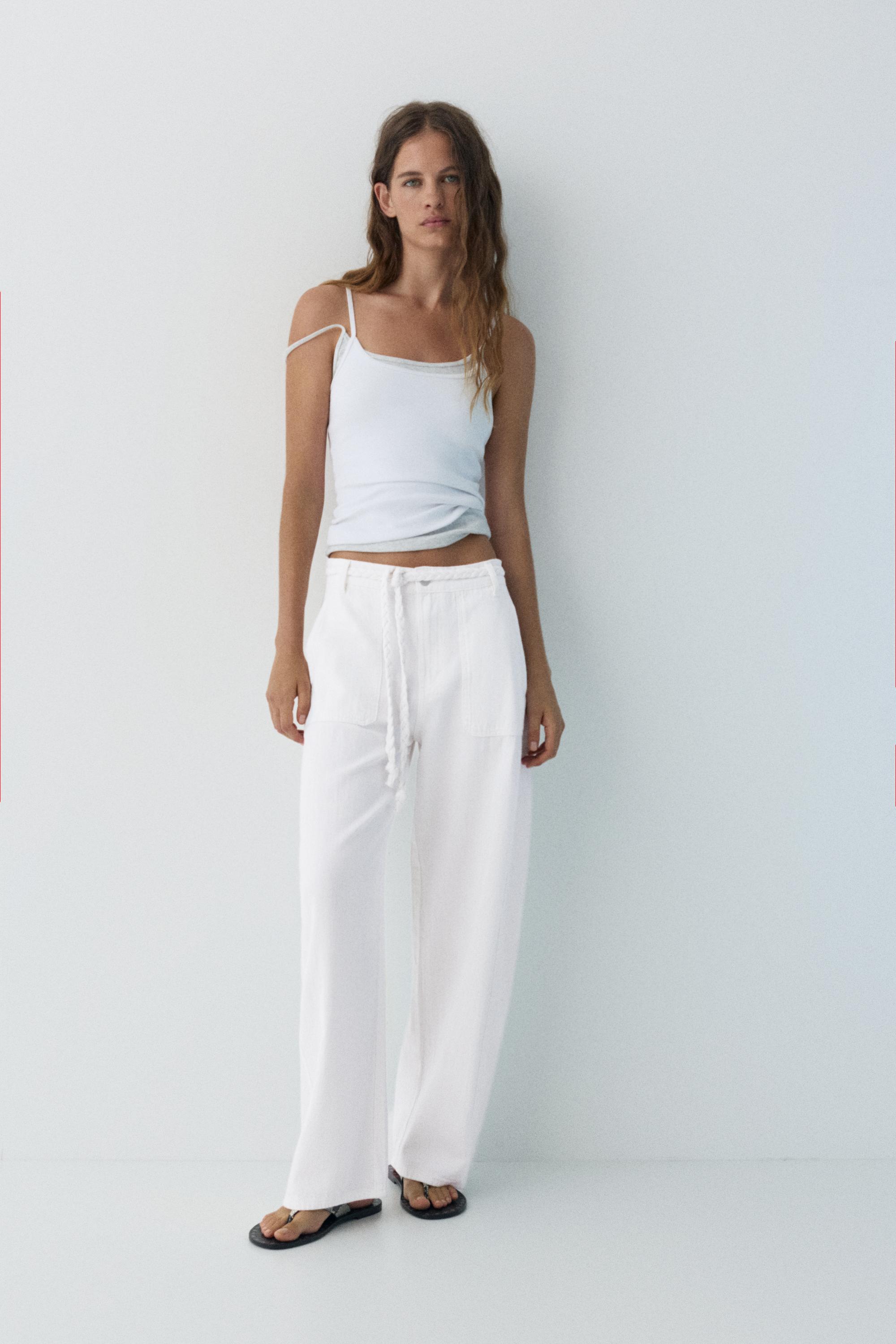 Balon bağcıklı jean - Görsel 29