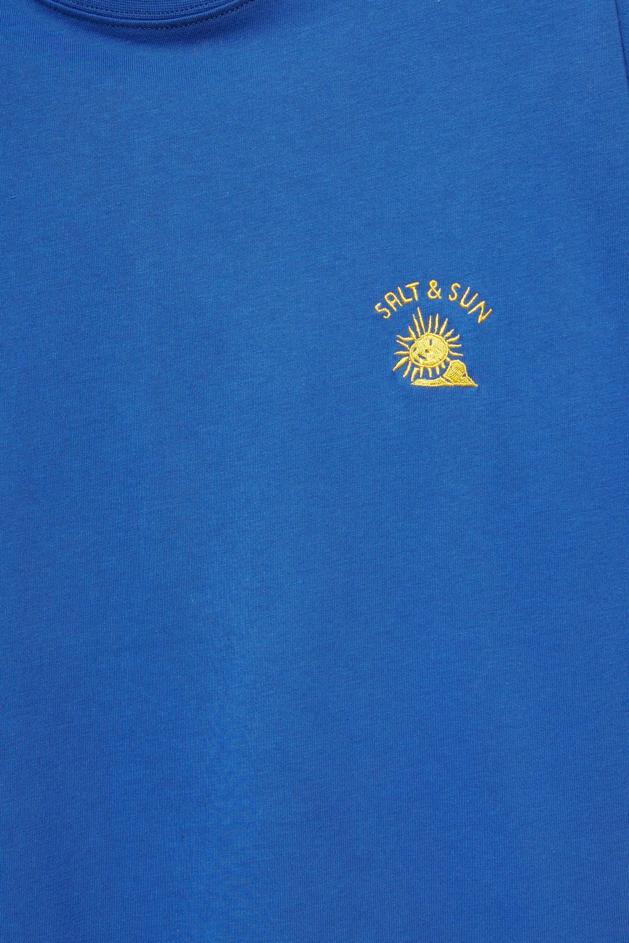 Ibiza Salt & Sun boxy T-shirt — Deep blue