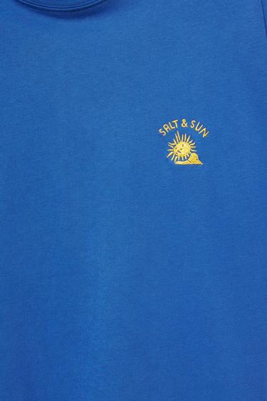 Ibiza Salt & Sun boxy T-shirt — Deep blue 7
