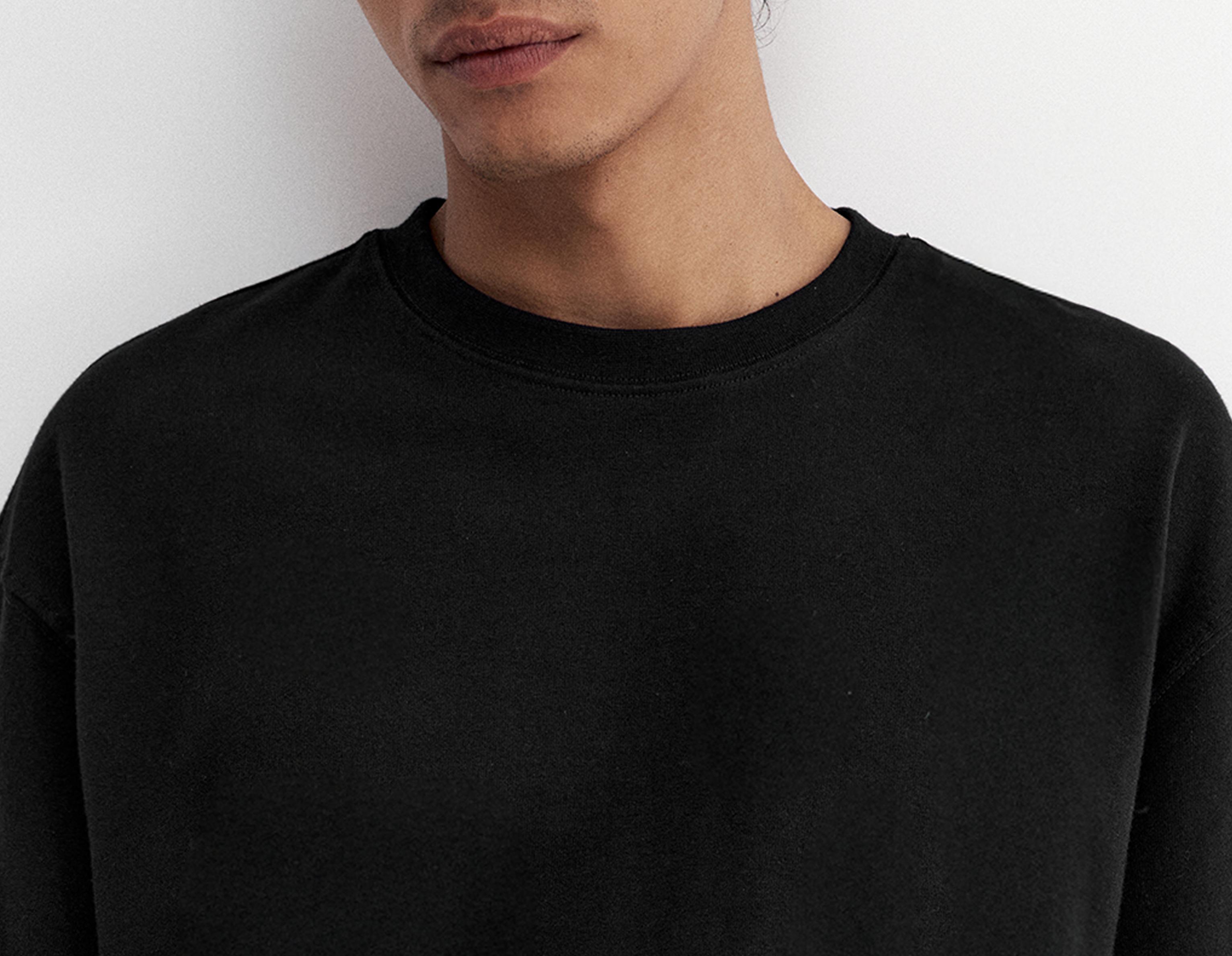Premium short sleeve T-shirt — Black