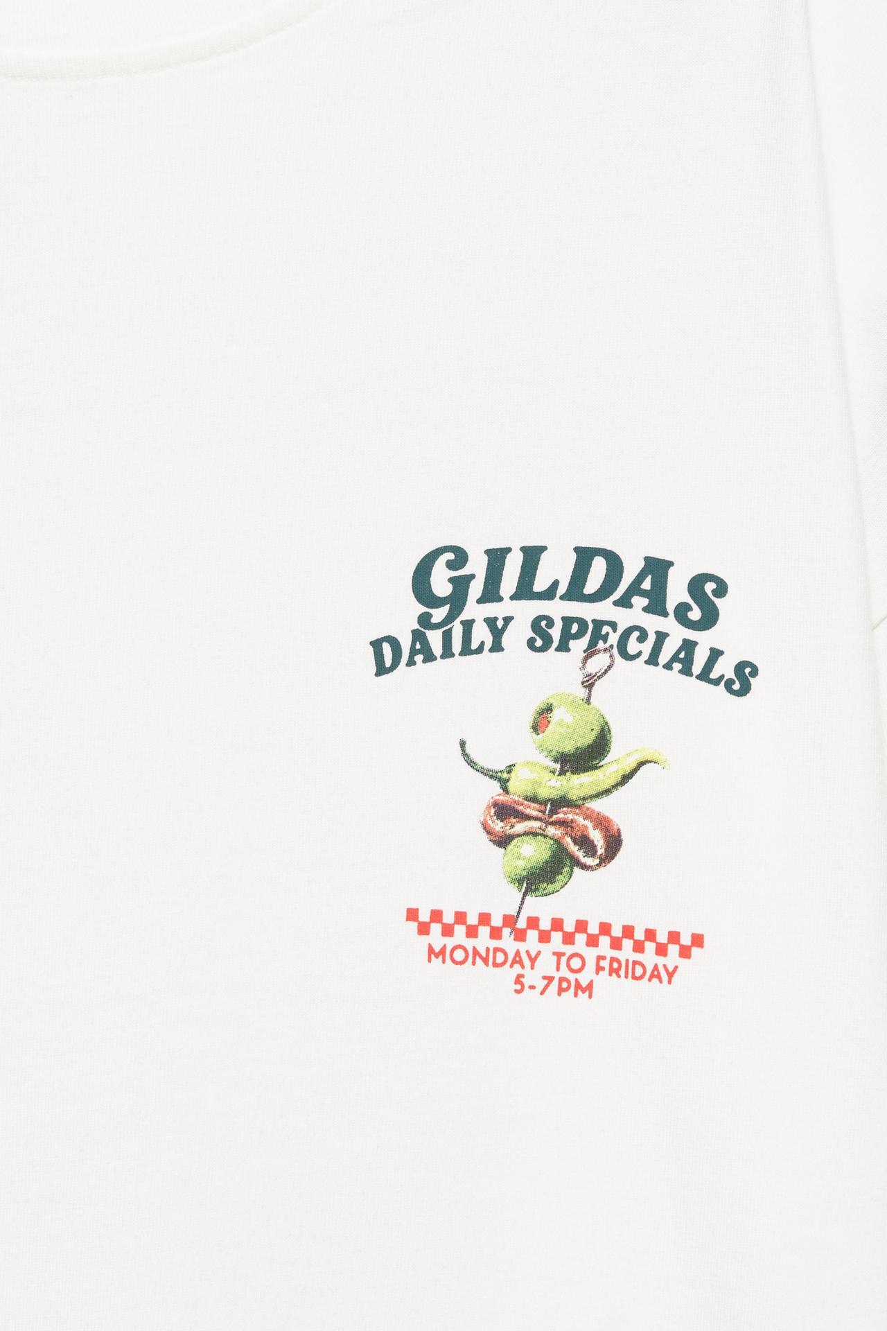 Oversize Gilda graphic T-shirt — Ice