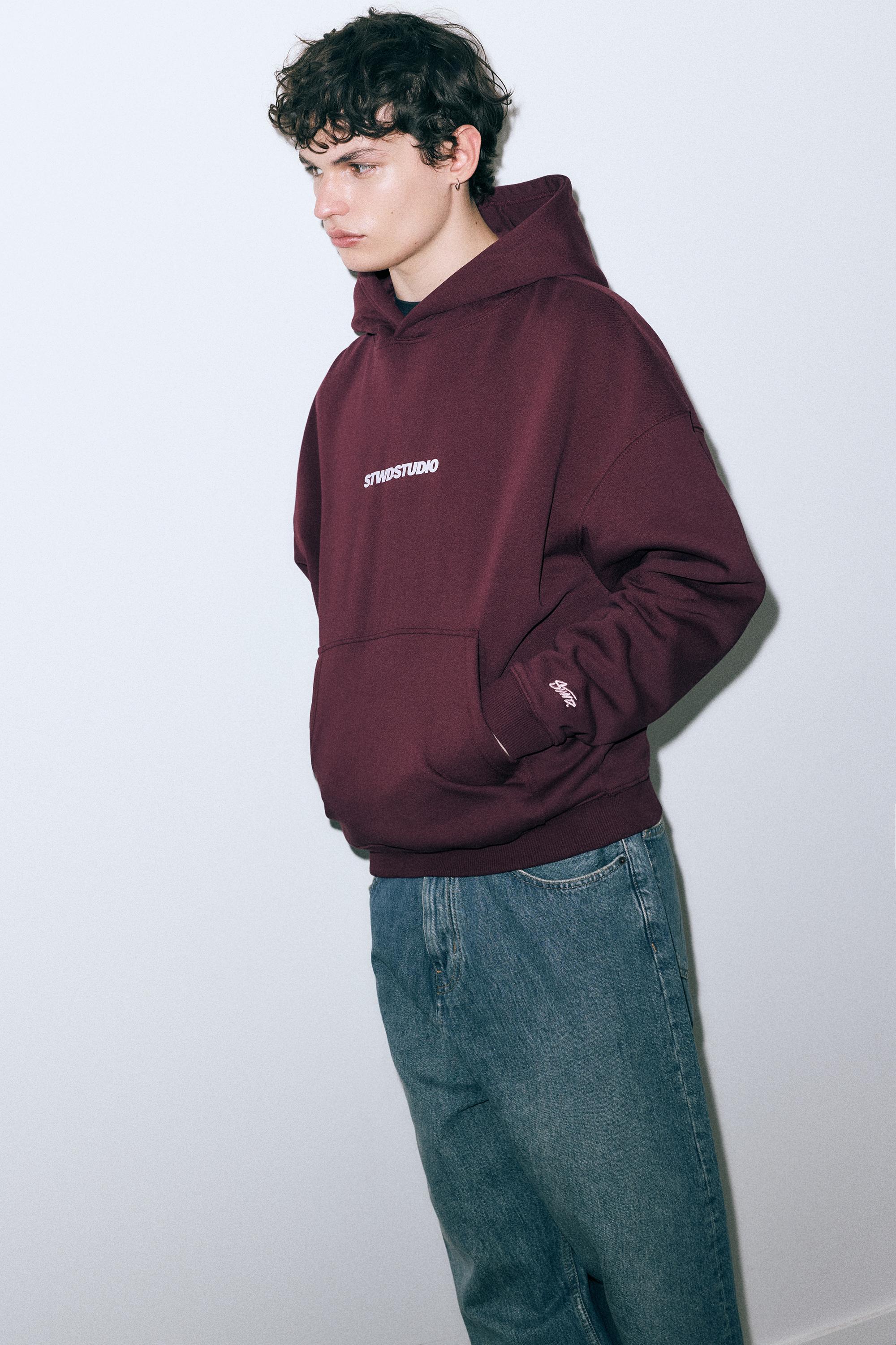 STWD Studio kapüşonlu sweatshirt - Görsel 17
