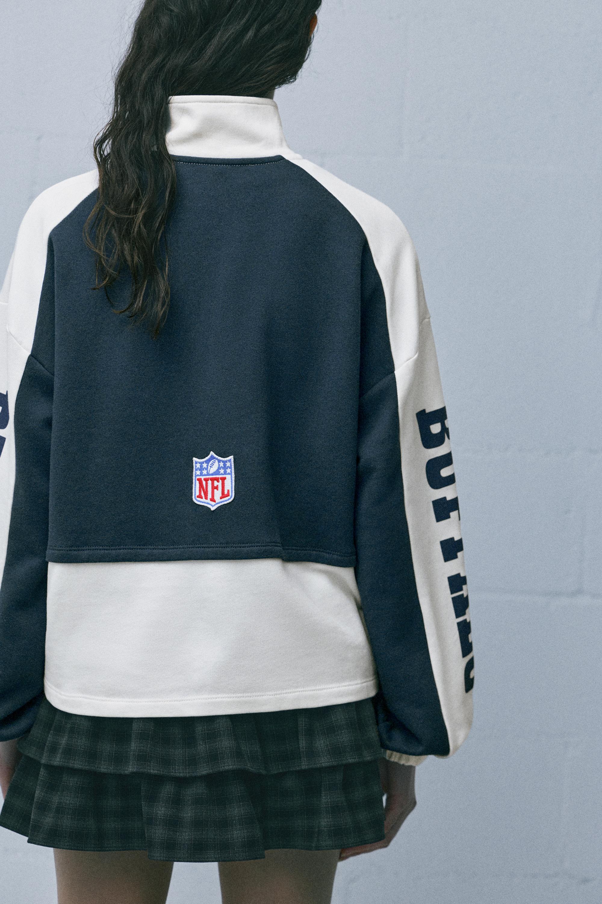 Fermuarlı NFL Bills sweatshirt - Görsel 6
