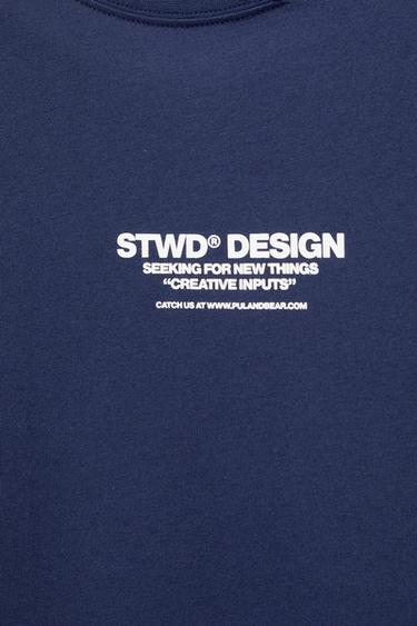 STWD graphic T-shirt — Dark blue 8