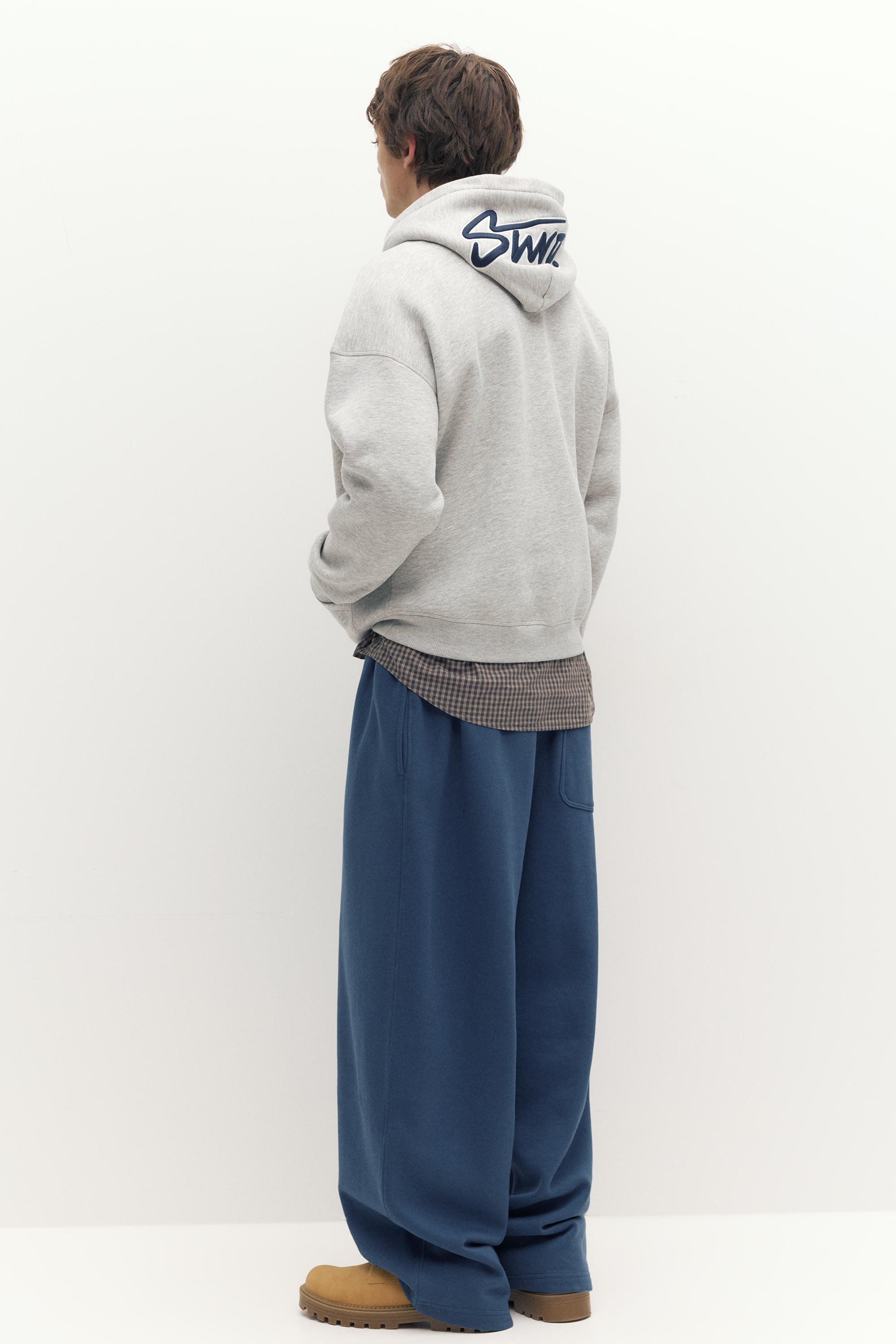 STWD İşlemeli kapüşonlu sweatshirt - Görsel 92