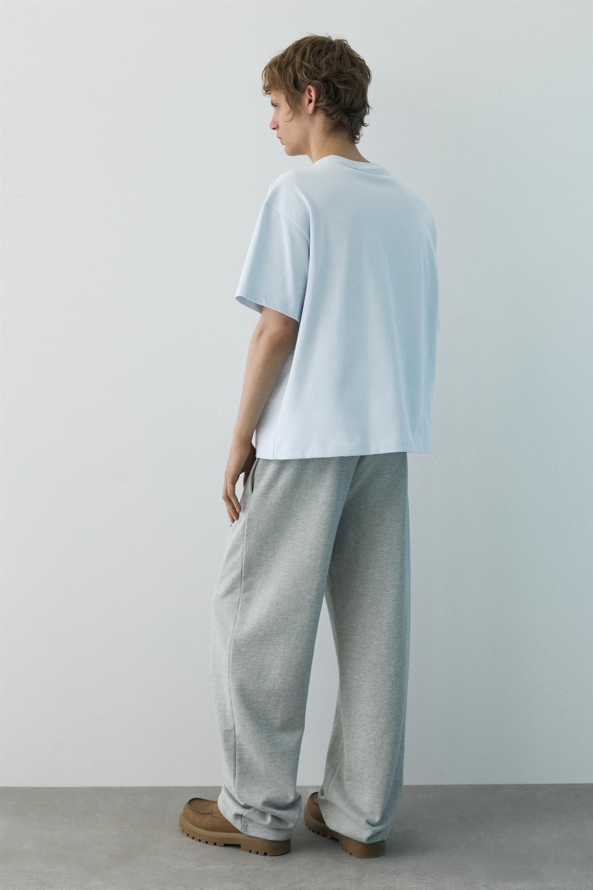 Kutulu grafik t-shirt - Görsel 8