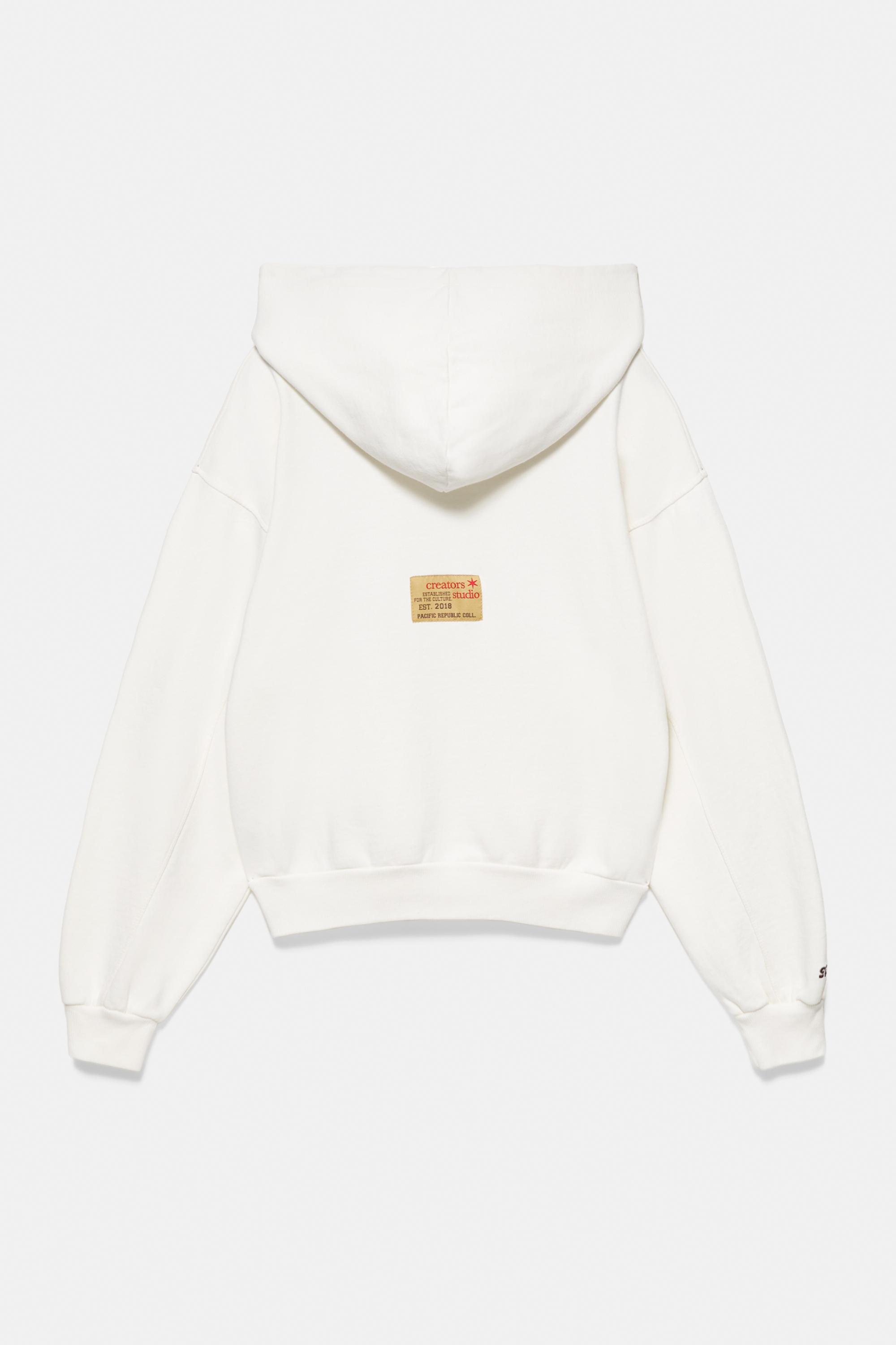 NYC graphic hoodie — Off white