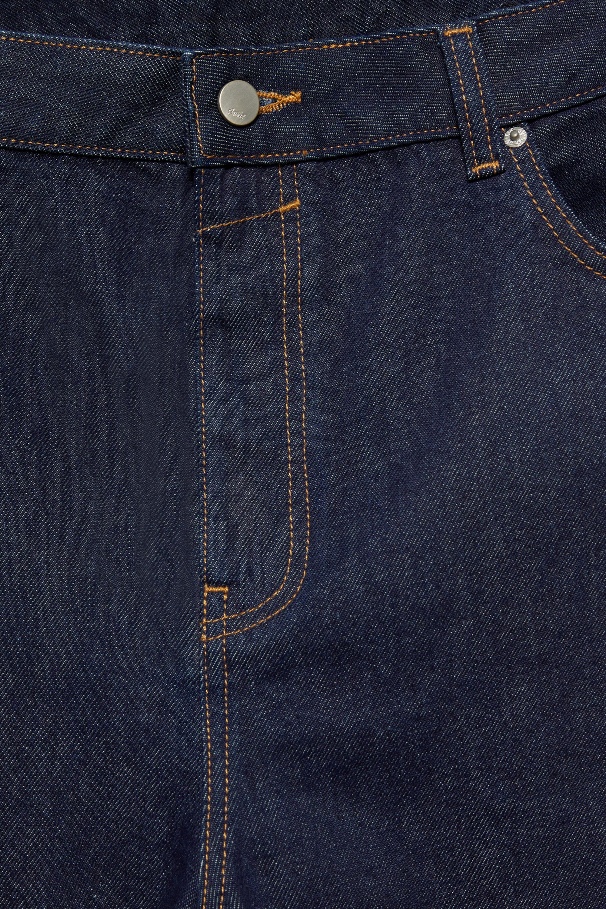 Relaxed baggy jeans — Navy