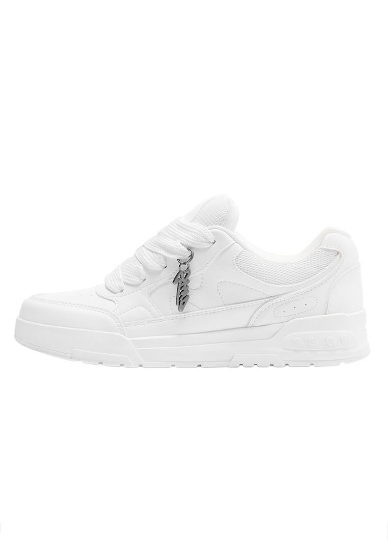 STWD embellished skate trainers — White