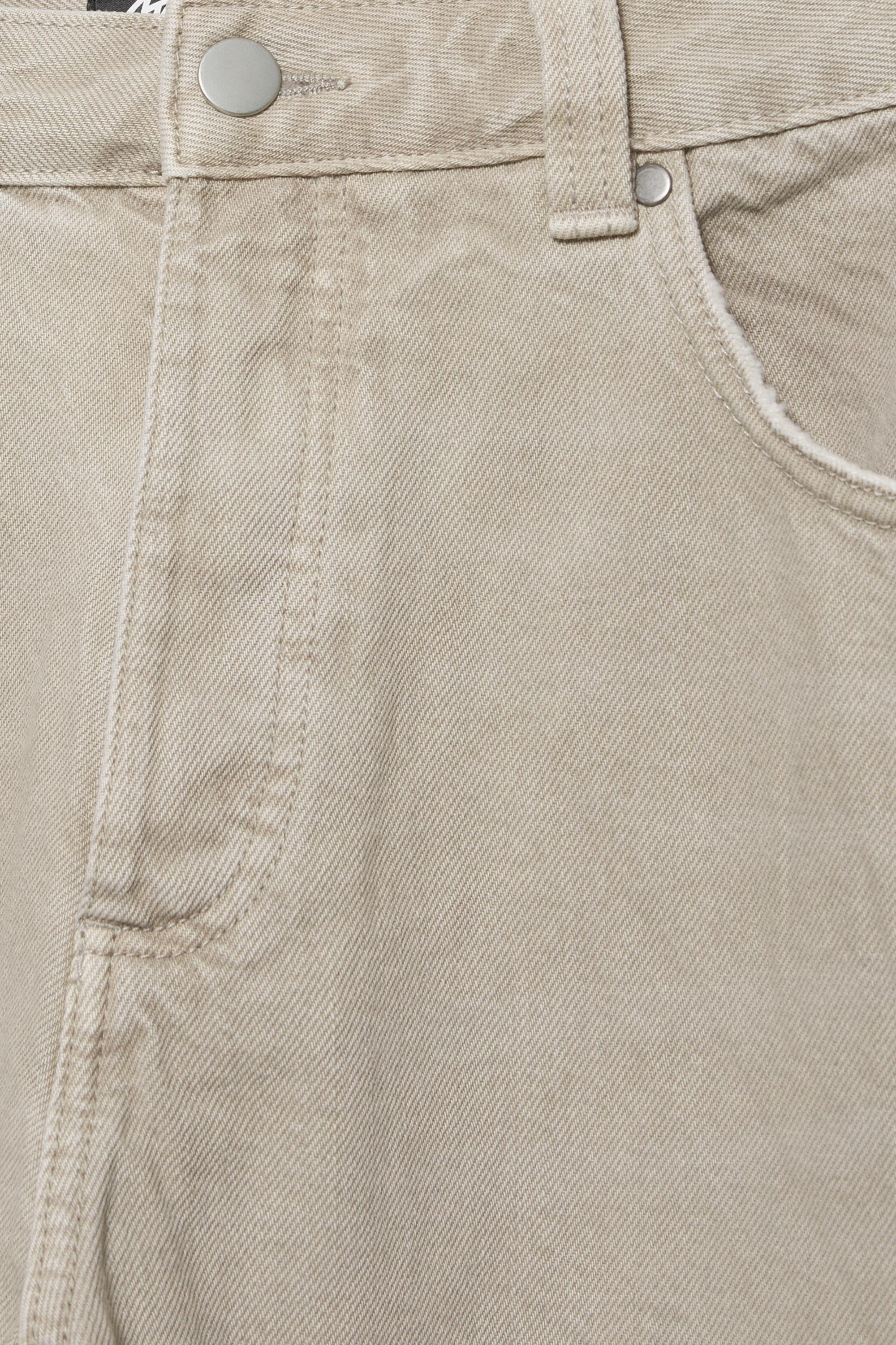 Regular straight-leg jeans — Pale grey