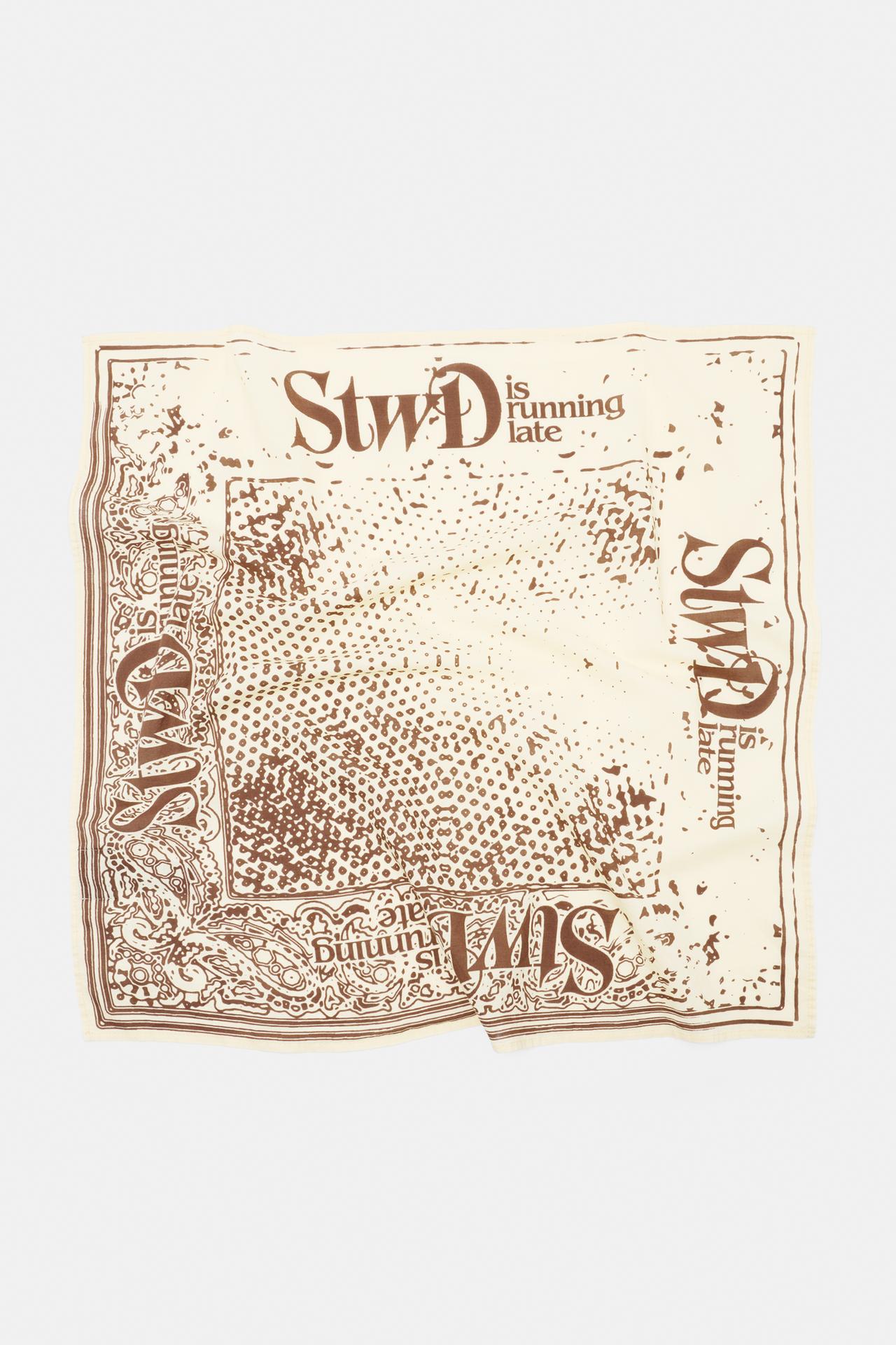STWD paisley print bandana — Pastel yellow