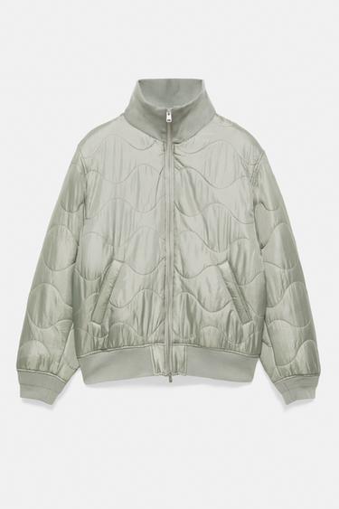 Lightweight puffer jacket — Water green 6