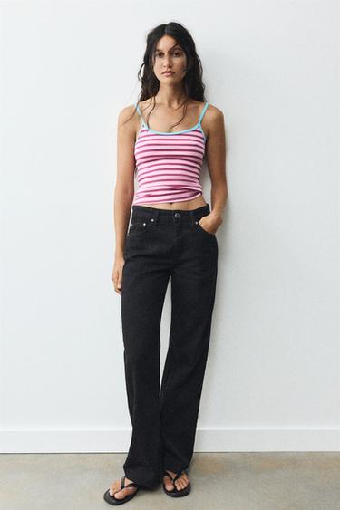 Thin strap top — Pink 4