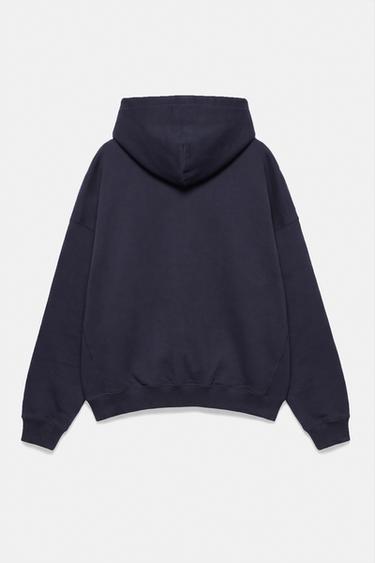 Boxy fit hoodie — Navy 6