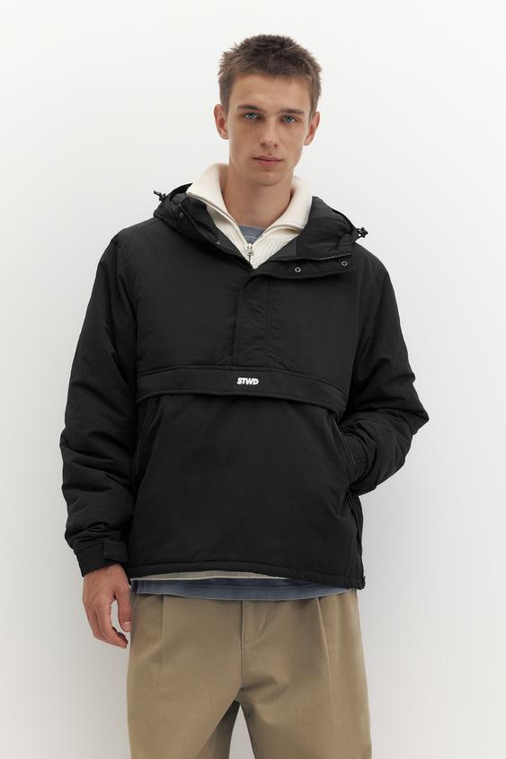 hooded jacket men comfort jacket
