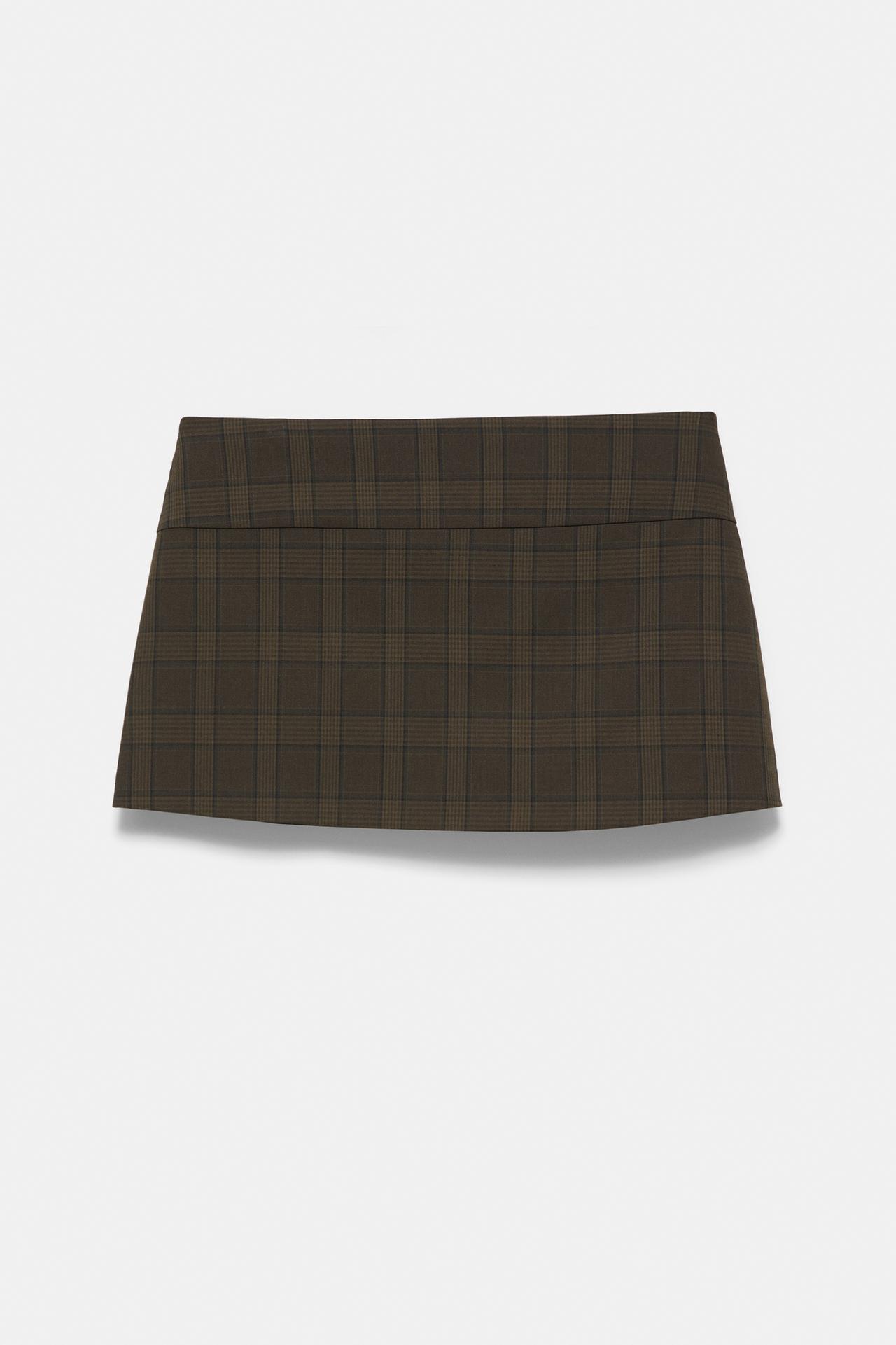 Skort — Dark brown