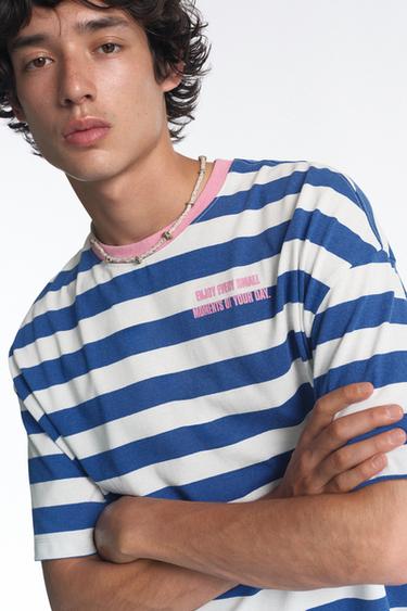 STWD striped T-shirt — Navy 4