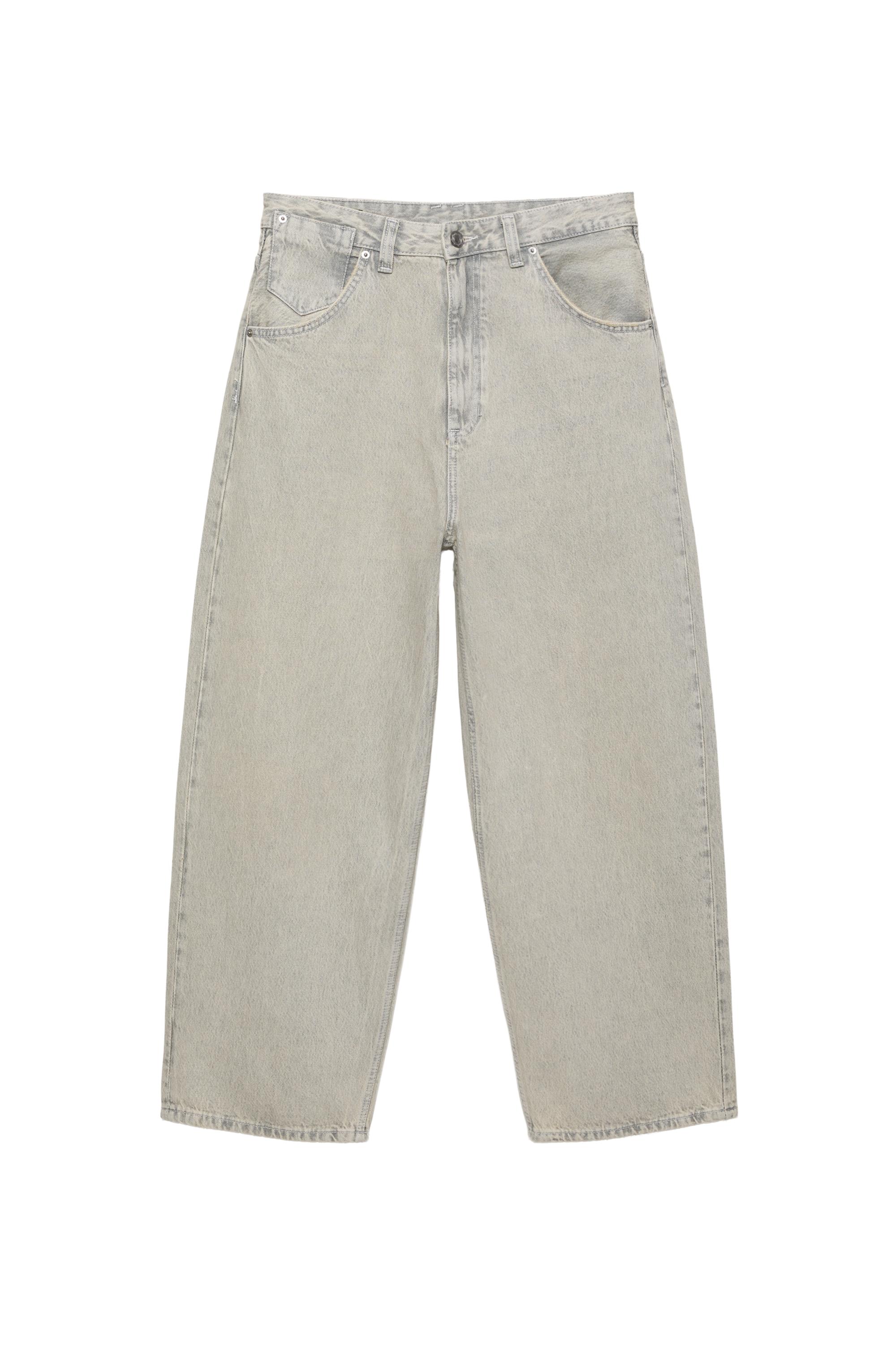 İşlemeli süper bol kesim jean - Görsel 78