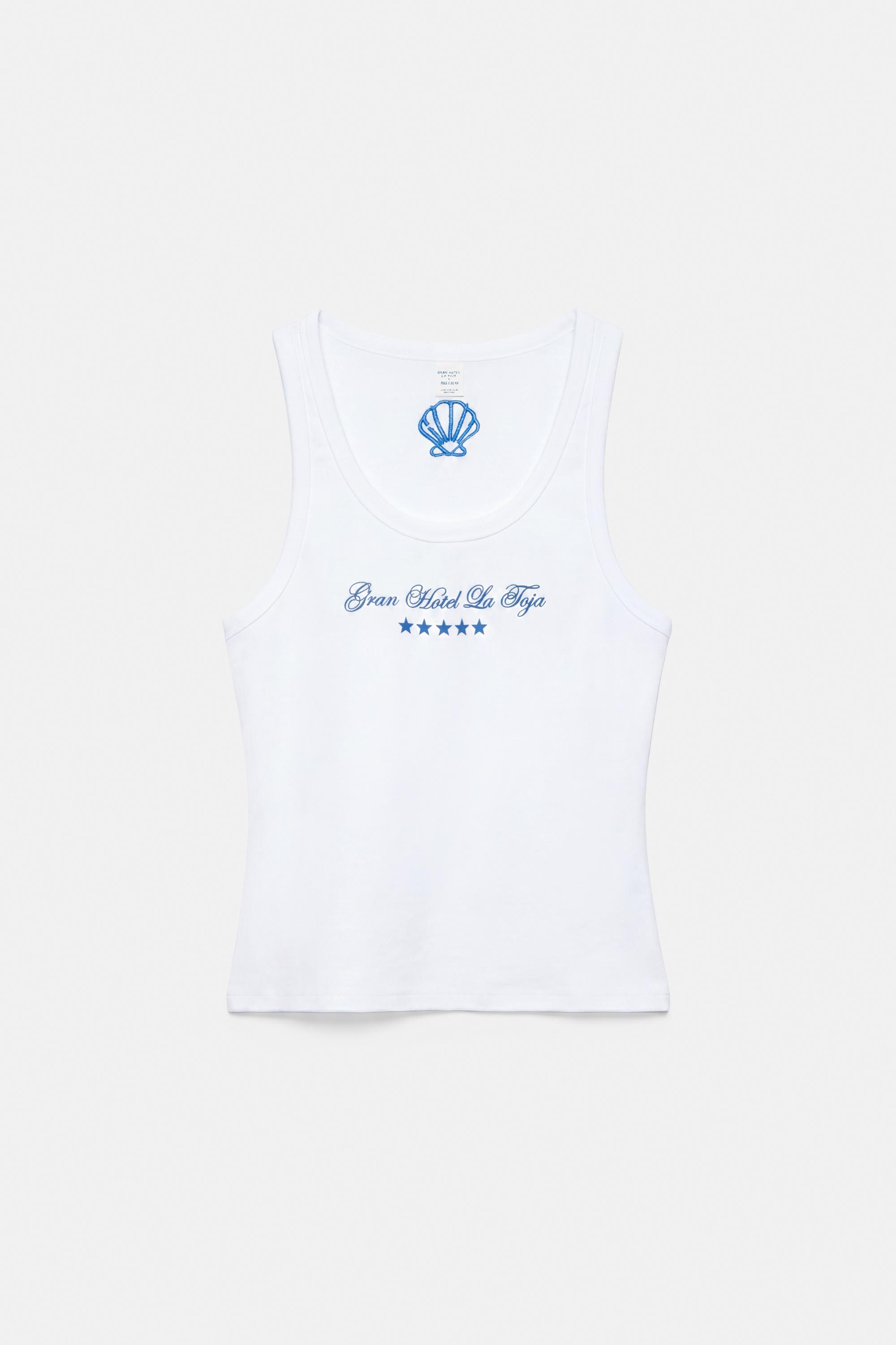 La Toja tank top — Ice