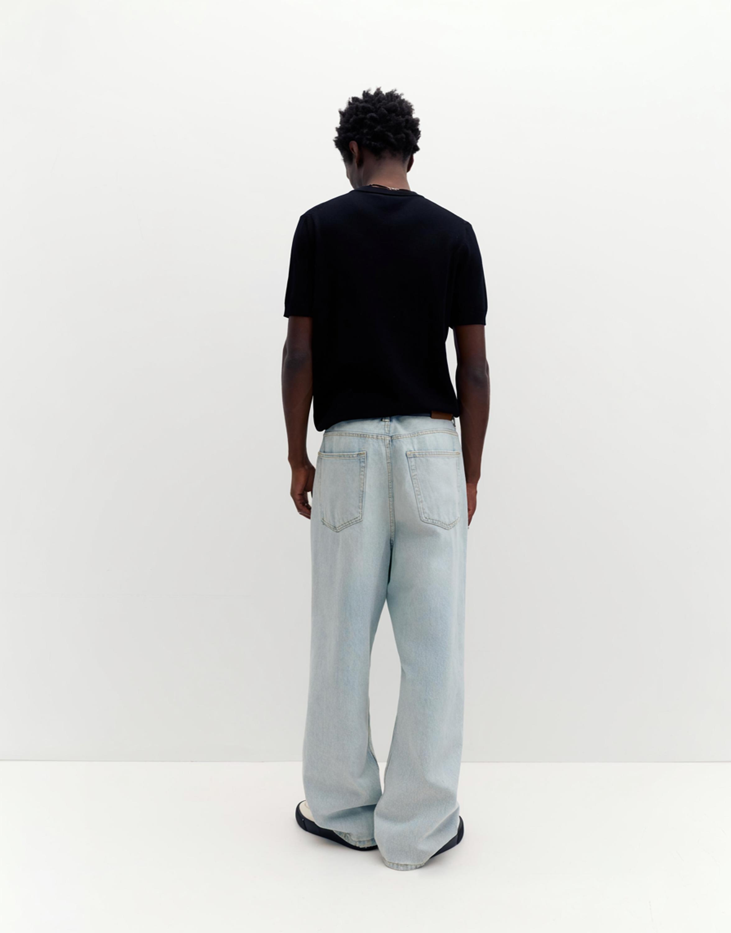 Short sleeve jumper — Black