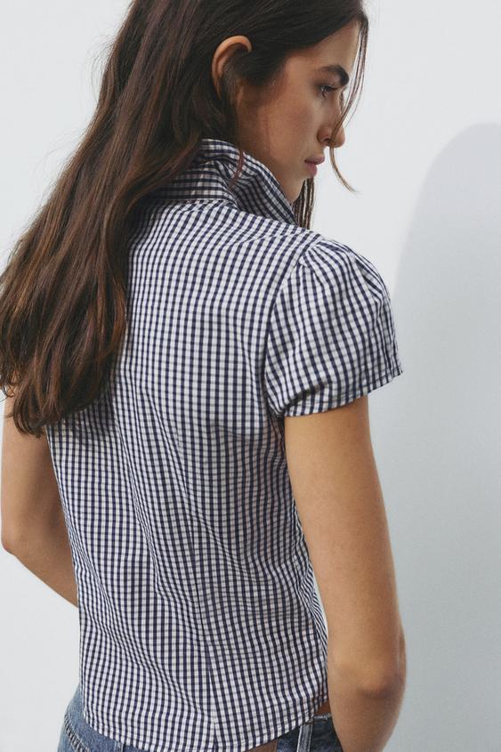 NONSAR - Camicetta da Donna Casual, Camicia con Scollo a V, 100% Cotone