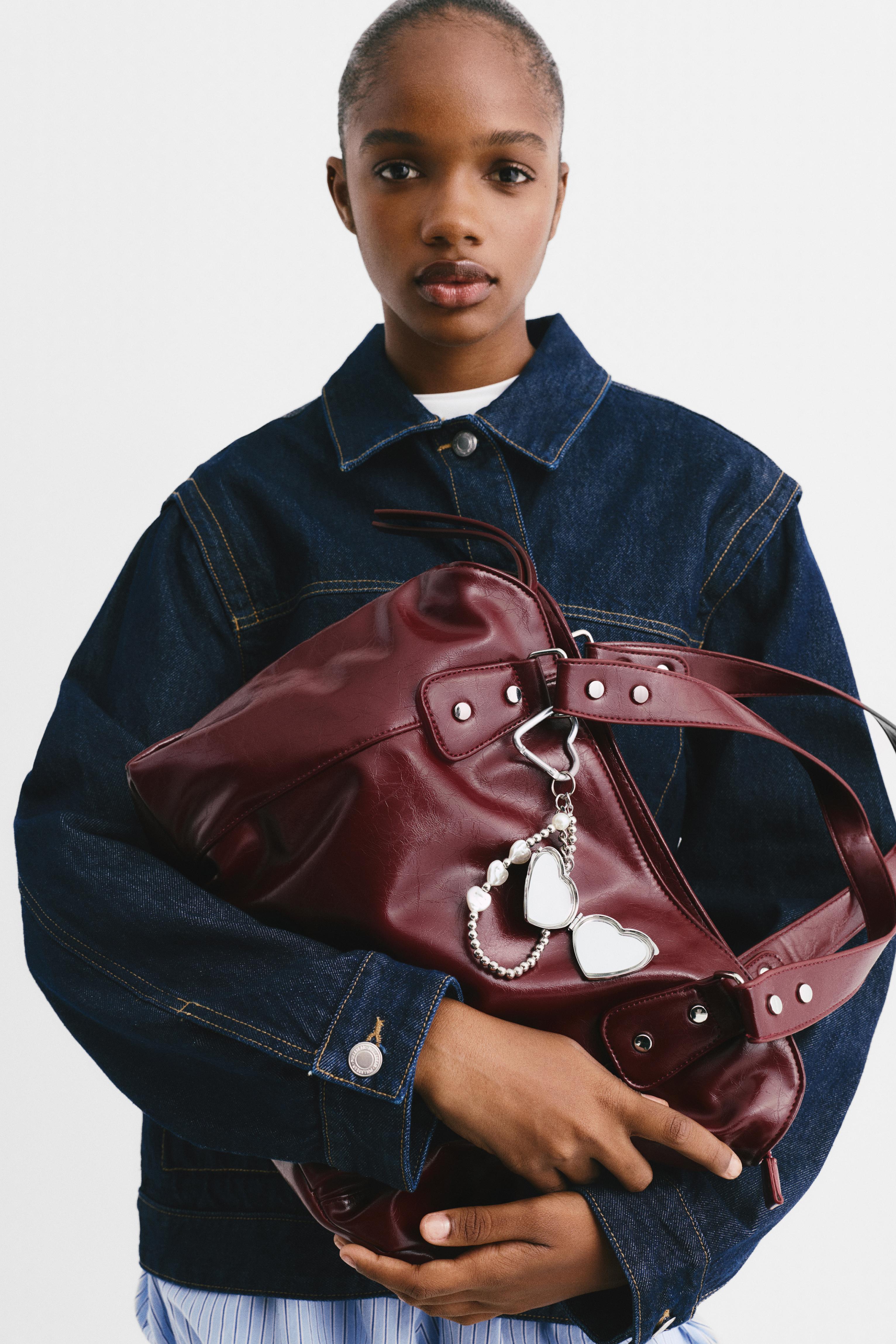 Süsleme detaylı shopper çanta - Görsel 17