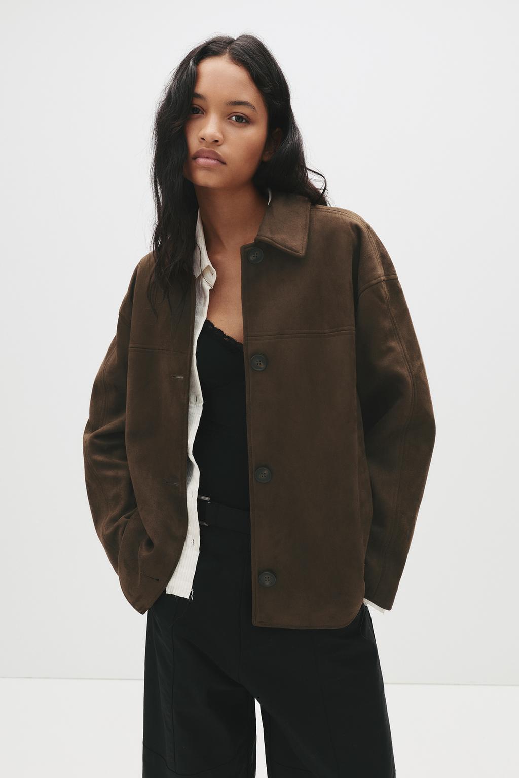 Kunstlederjacke PULL&BEAR