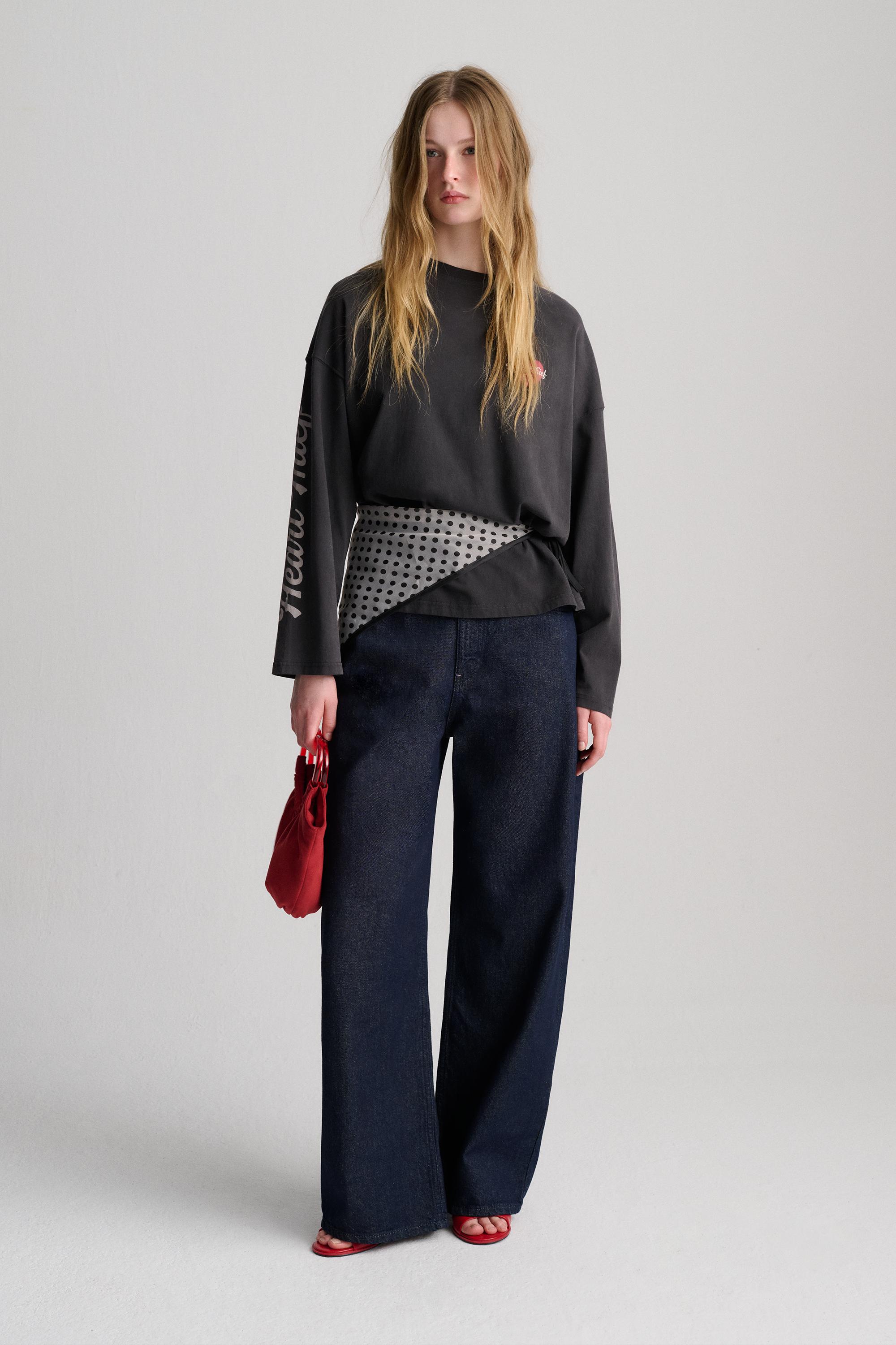 Jeans Baggy Cuori