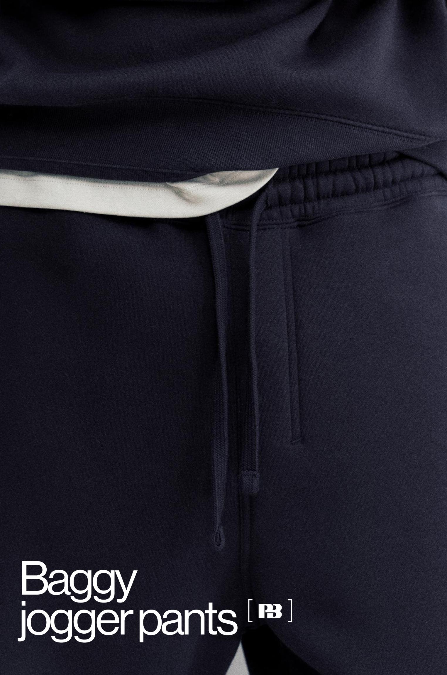Baggy joggers — Navy