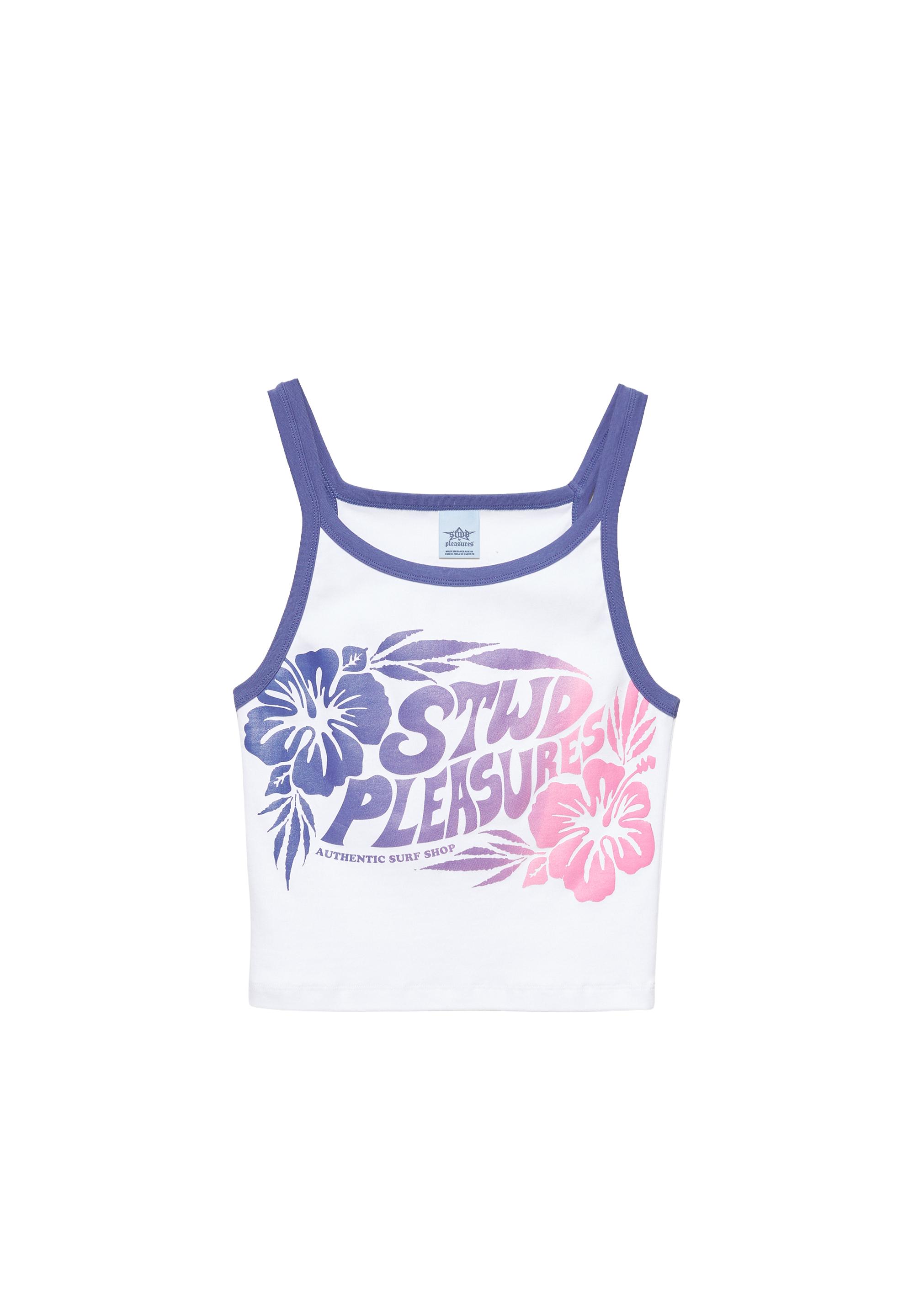 Pleasures x STWD tank top — White
