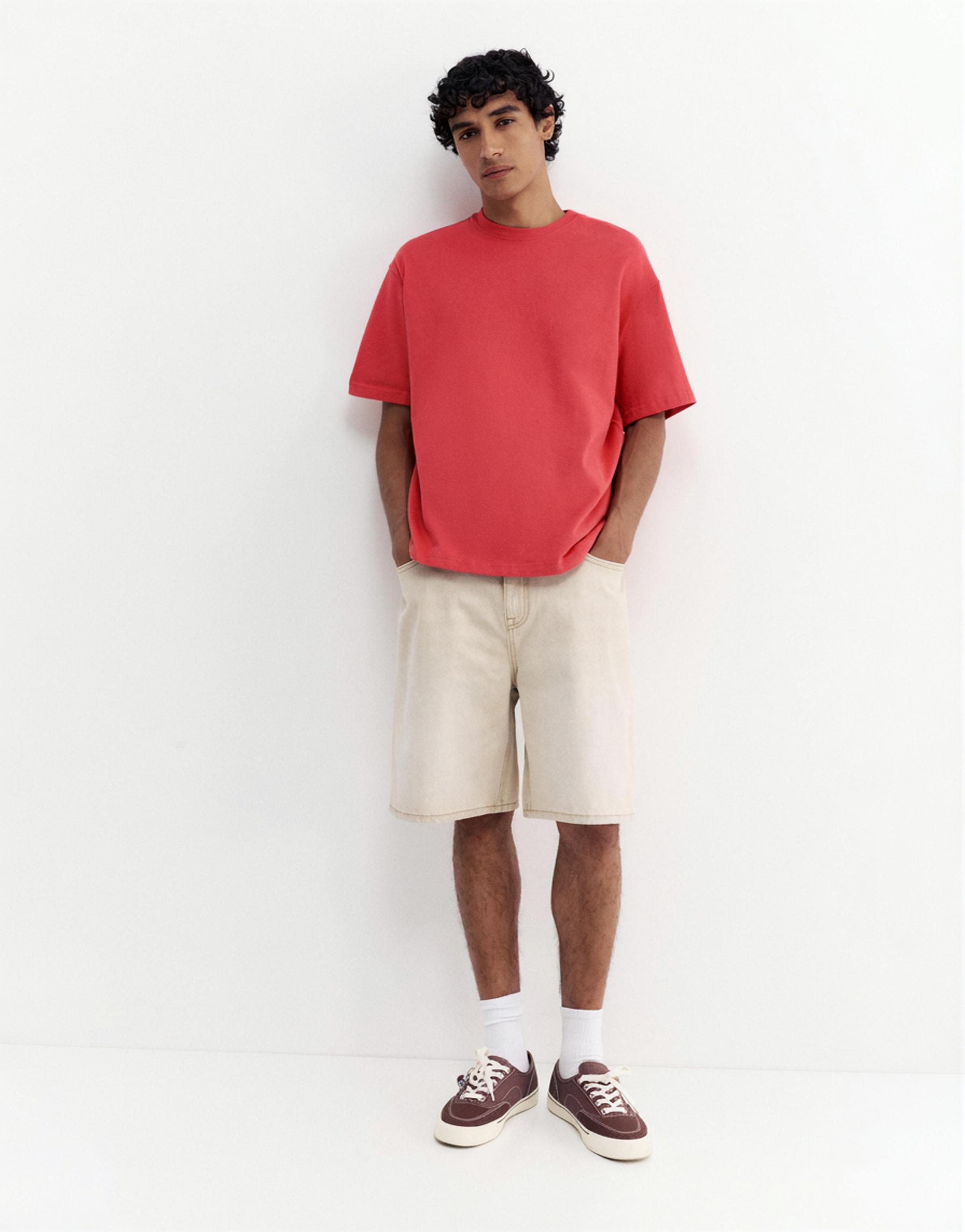 Premium short sleeve T-shirt — Red