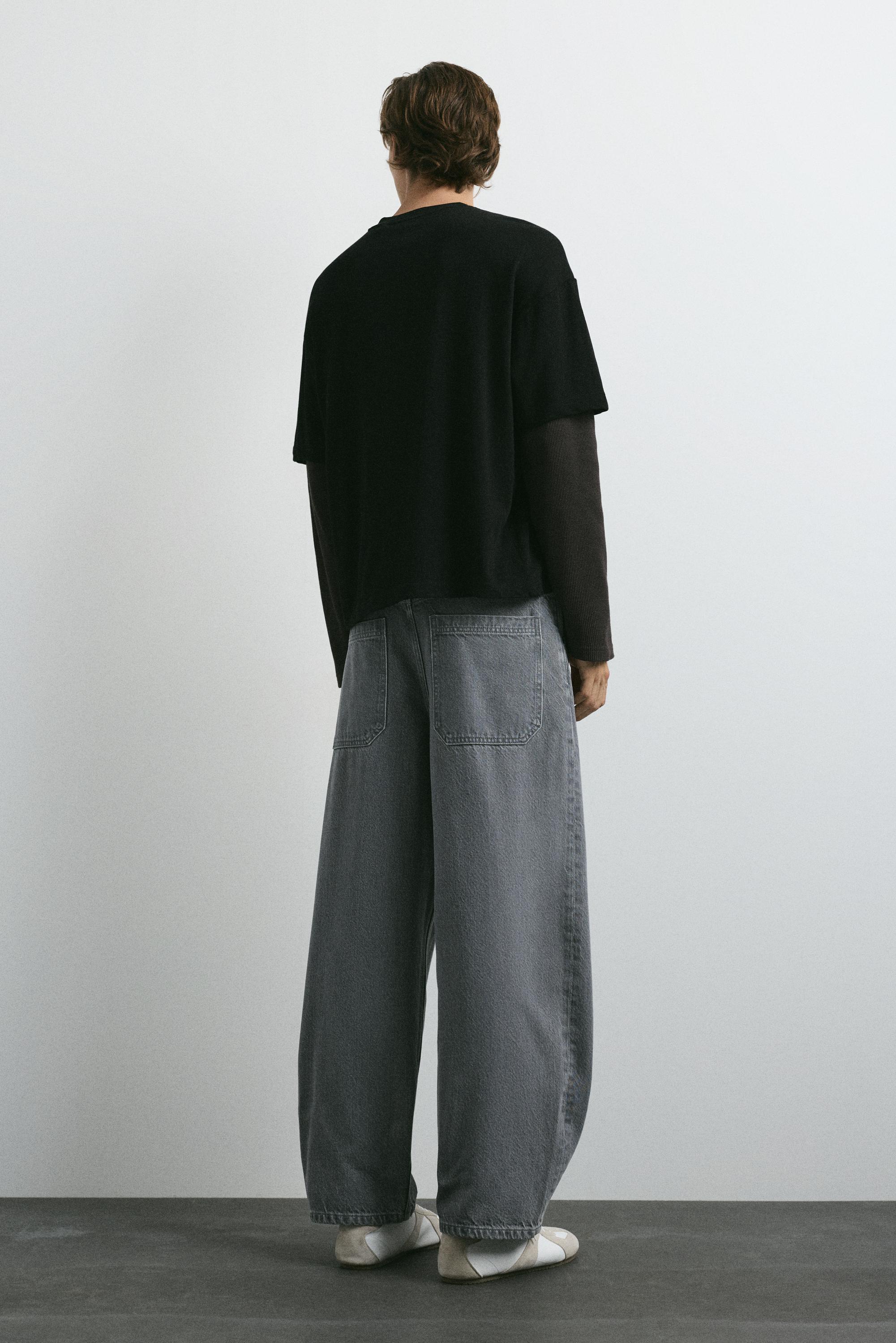 Pull&Bear Barrel jean görsel 4