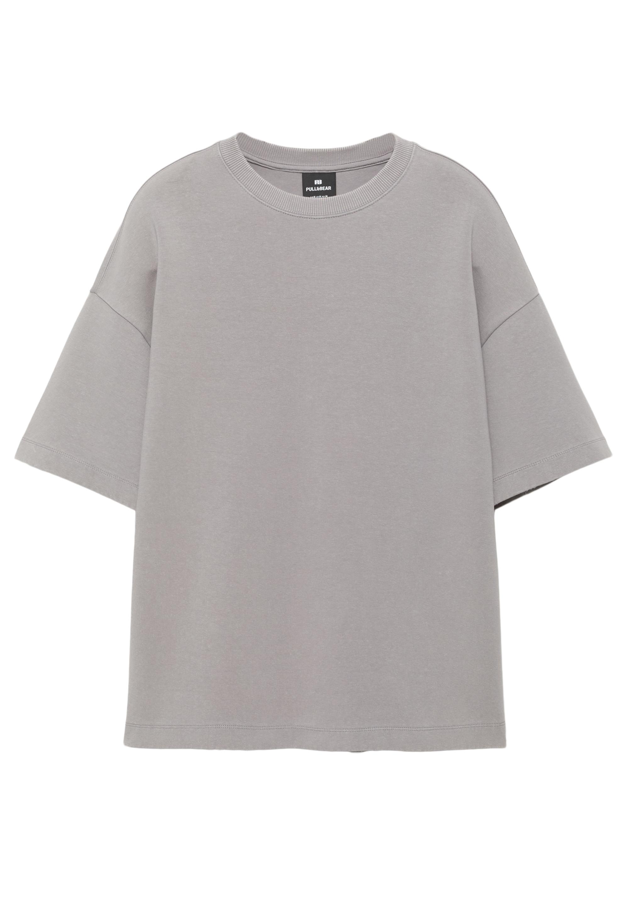 Interlock short sleeve sweatshirt — Grey marl