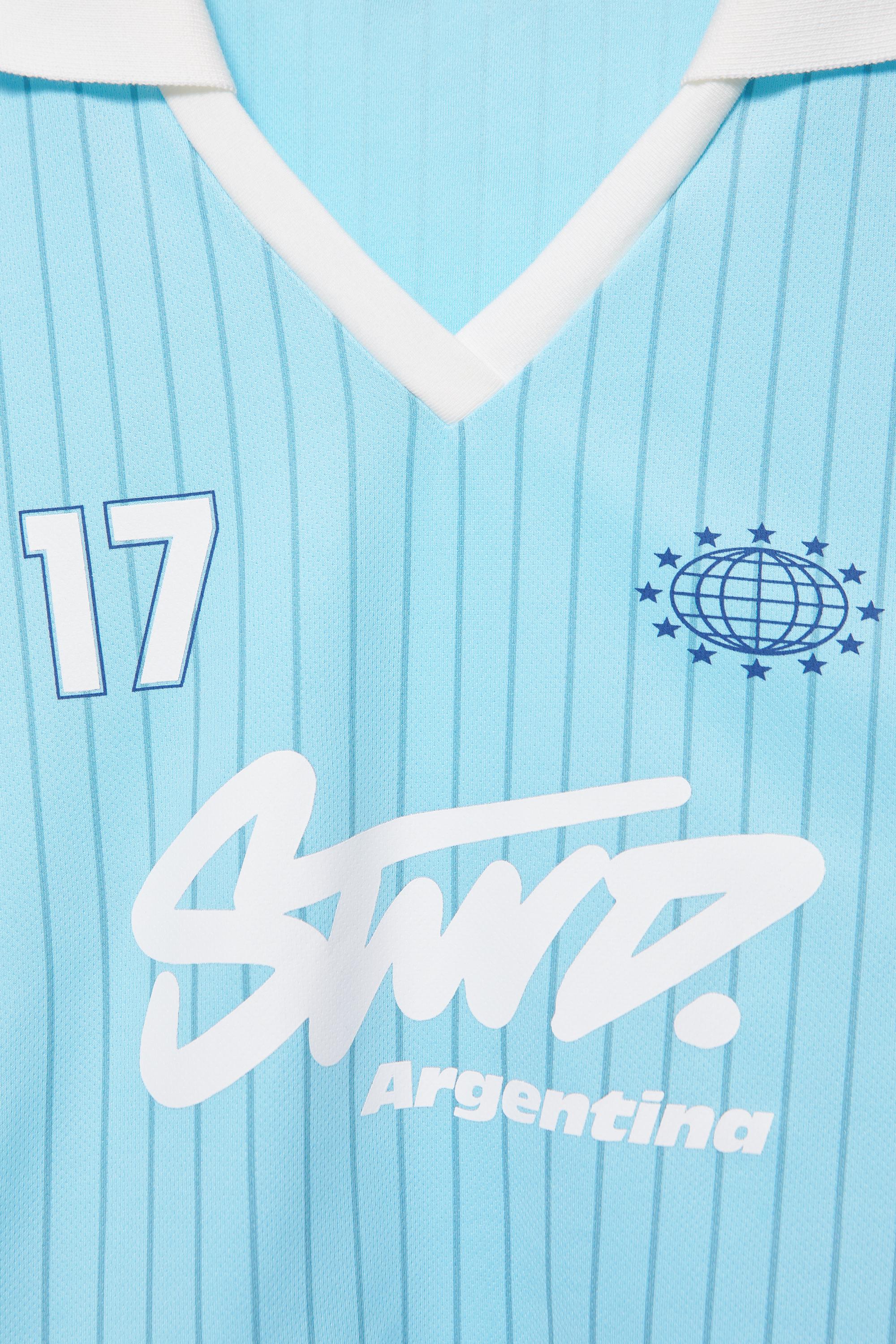 STWD Argentina T-shirt — Pale blue