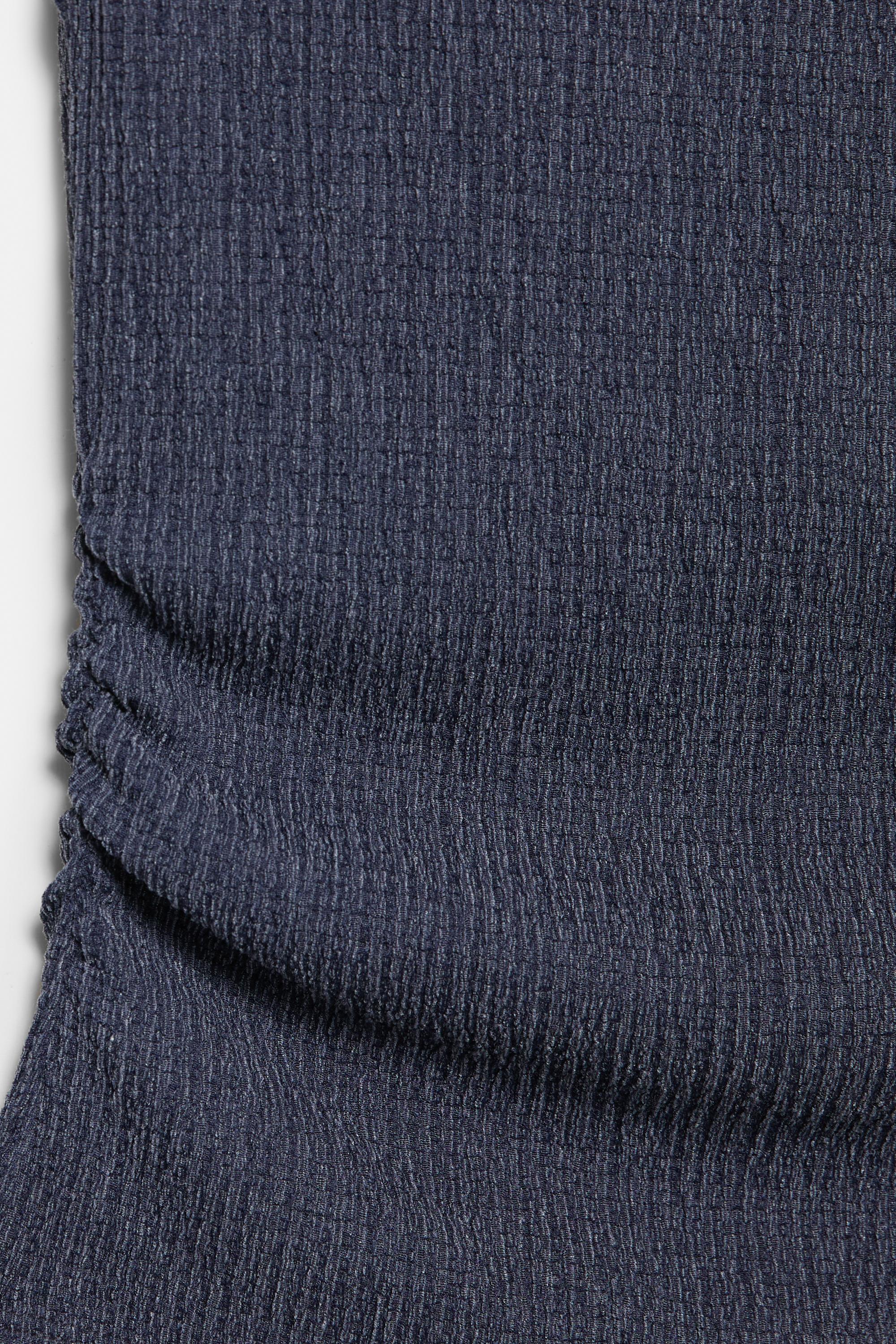 Crepe top — Navy