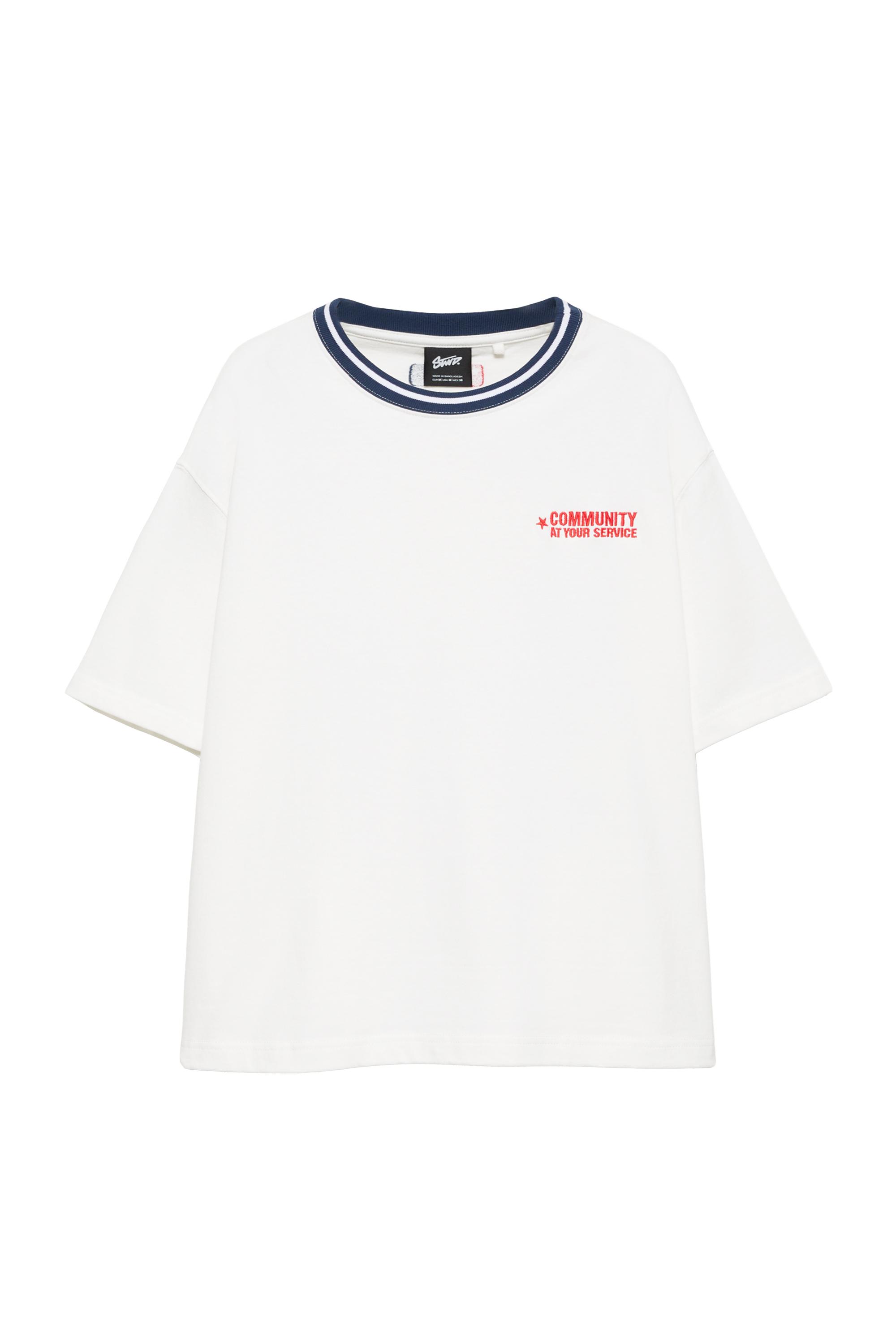 91 grafik baskılı t-shirt - Görsel 3