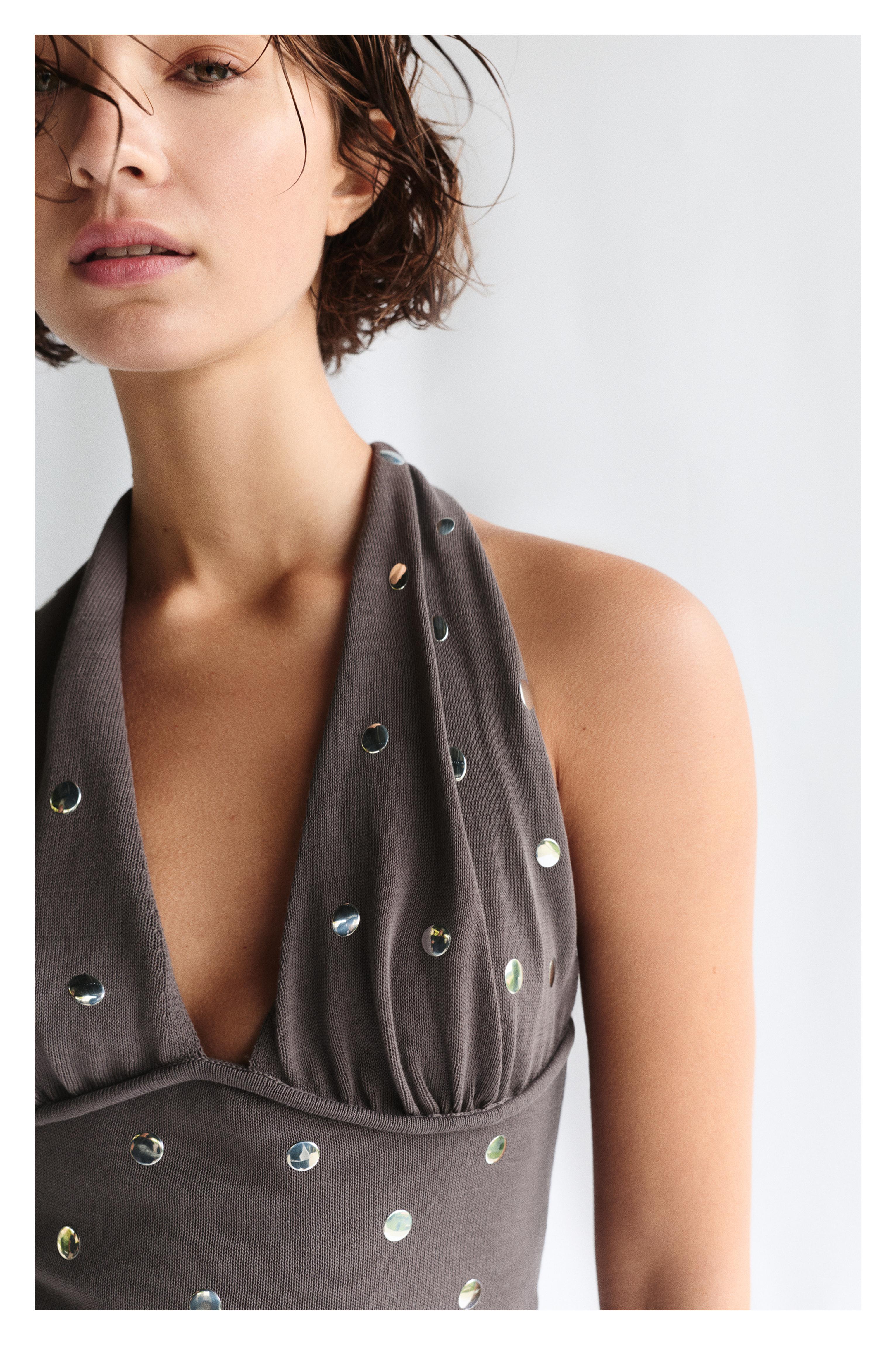 Zımba detaylı halter top - Görsel 19