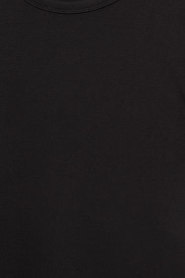 Fitted short sleeve T-shirt — Black 7