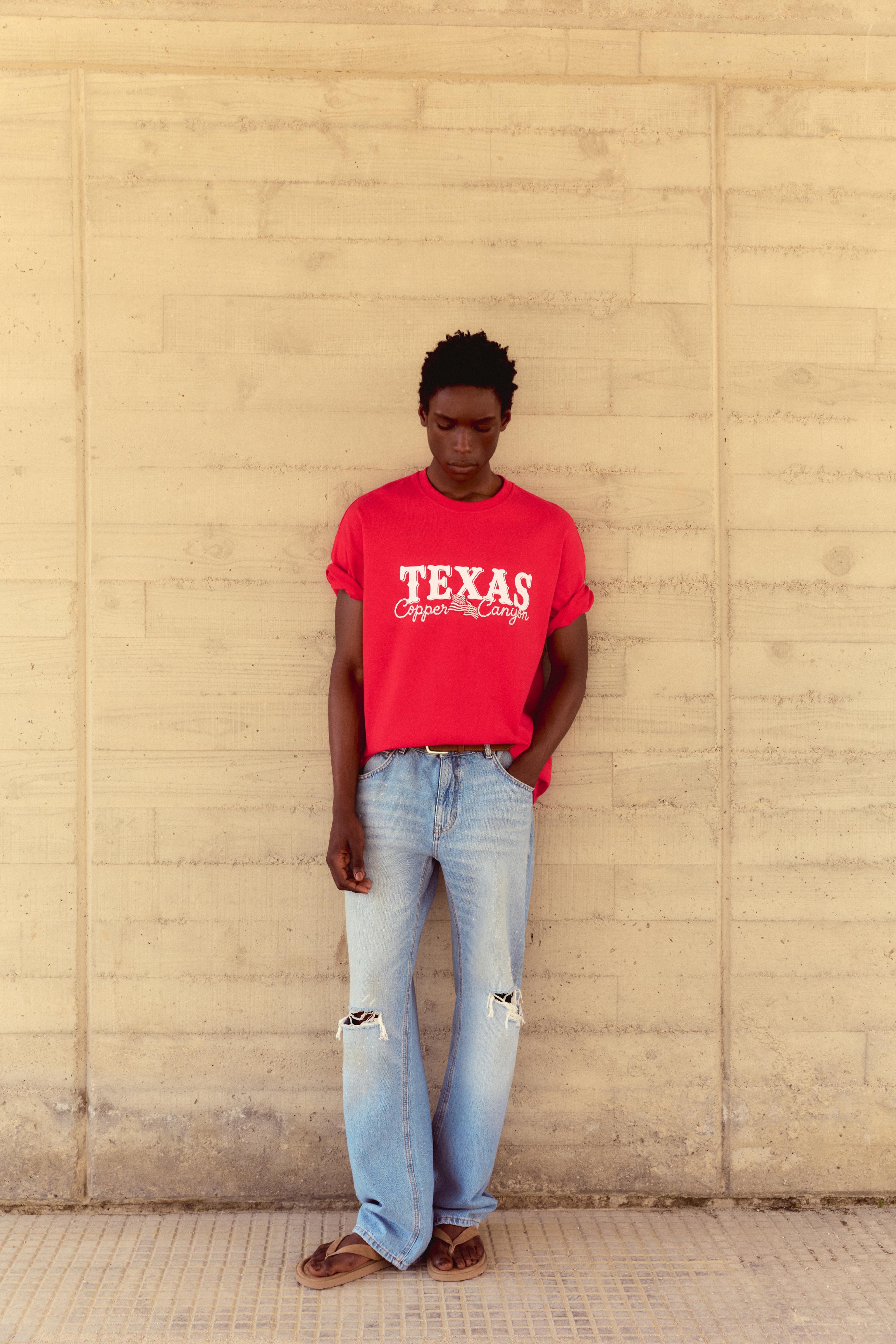 Texas T-shirt — Red