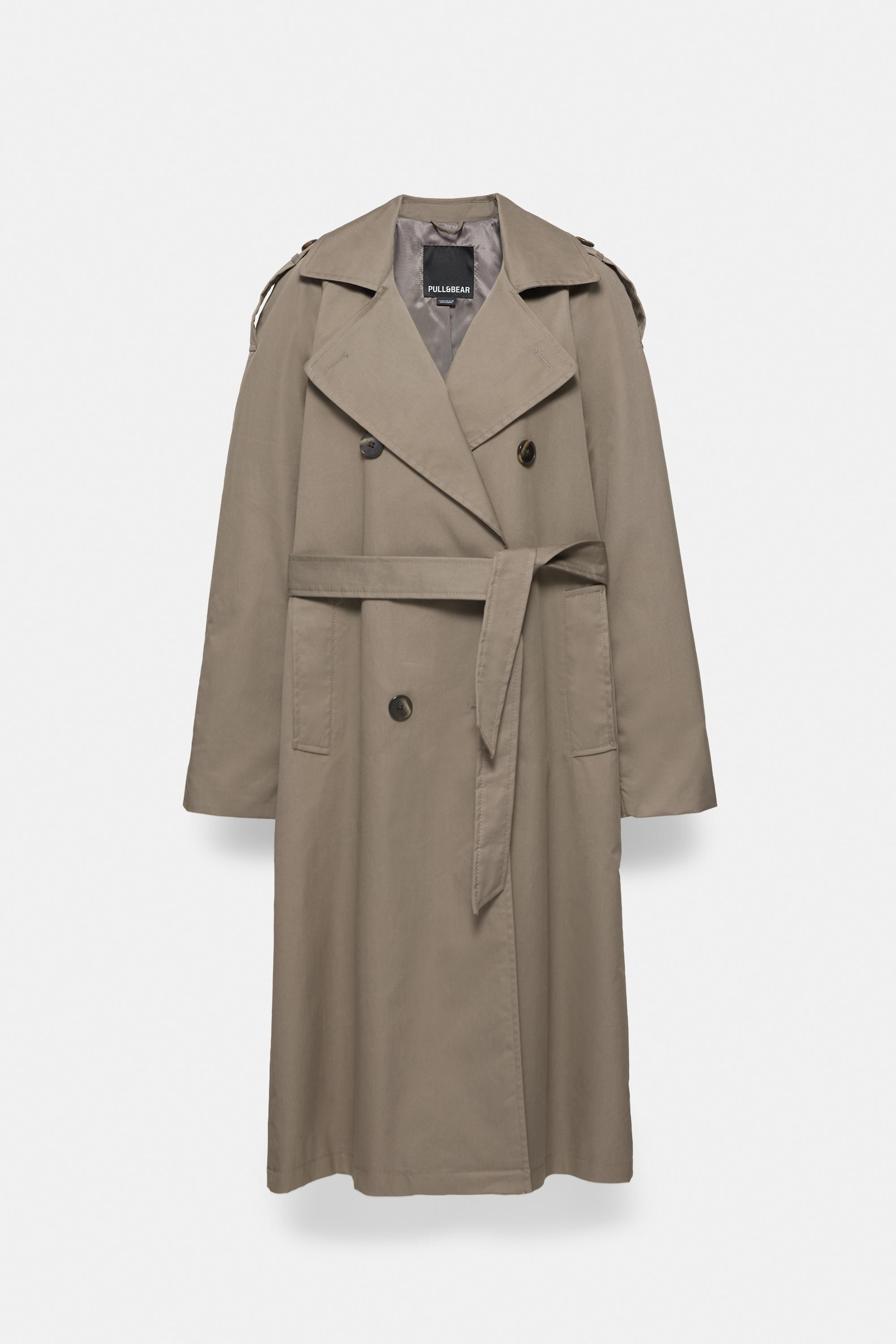 Trench coat — Mole brown