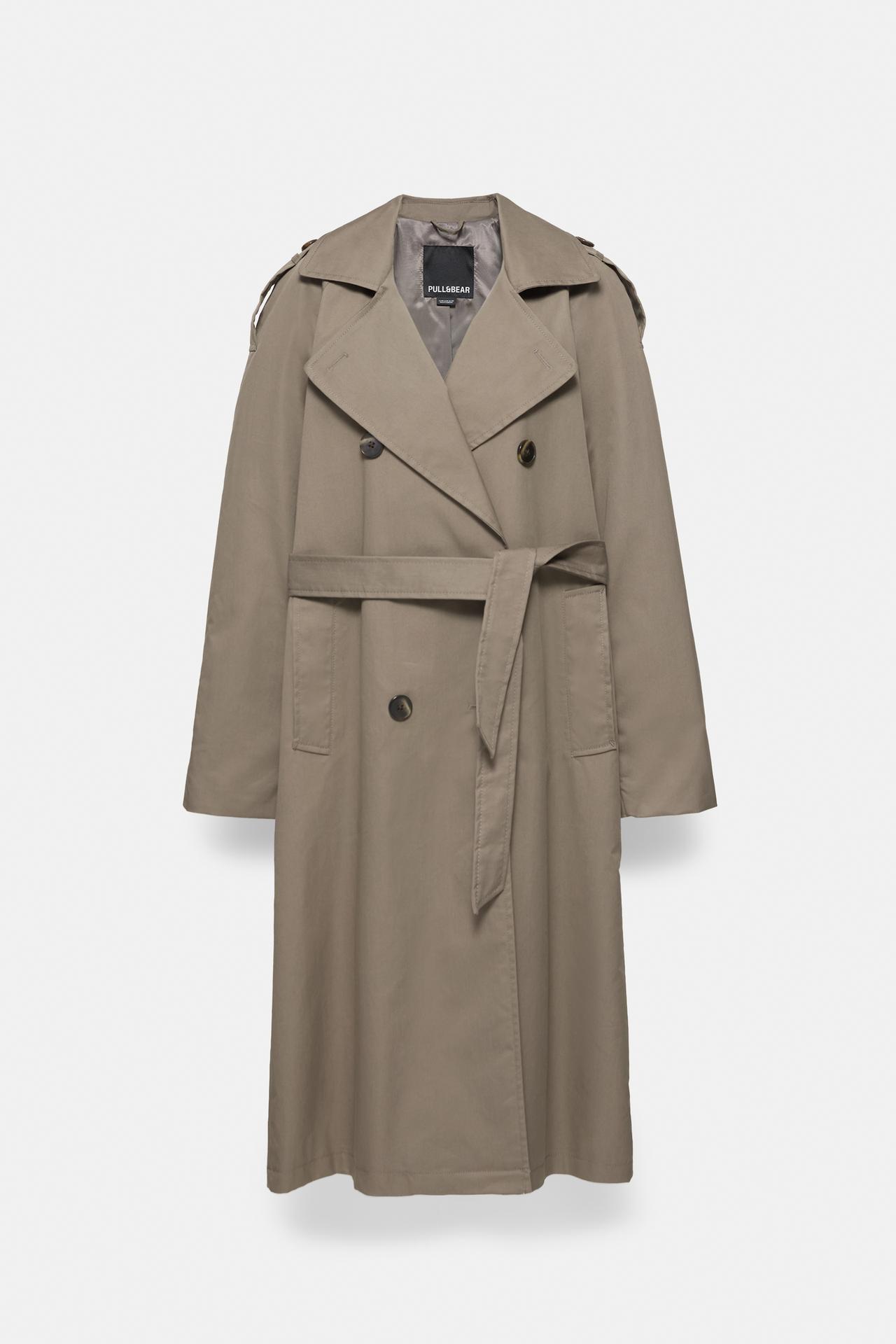 Trench coat — Mole brown