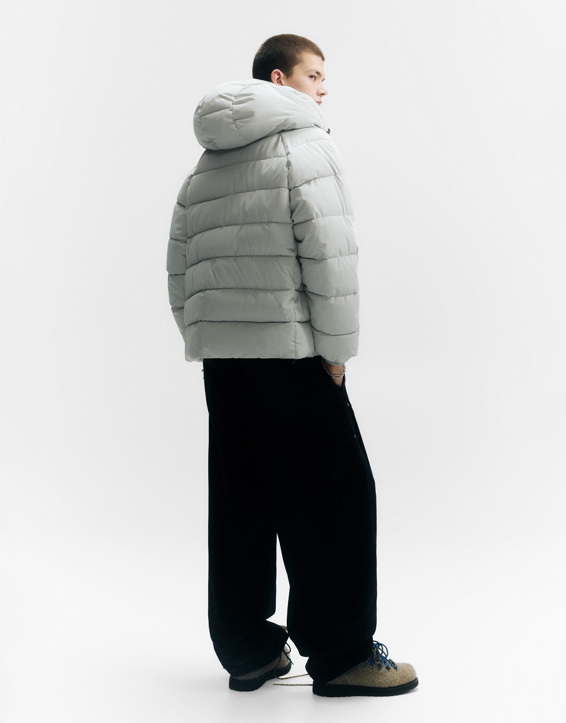 Kapüşonlu şişme STWD mont - Görsel 35