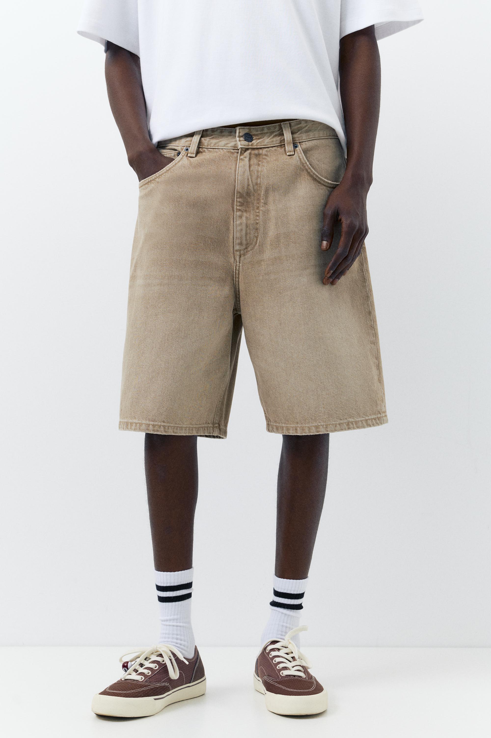 Baggy denim bermuda - Görsel 88