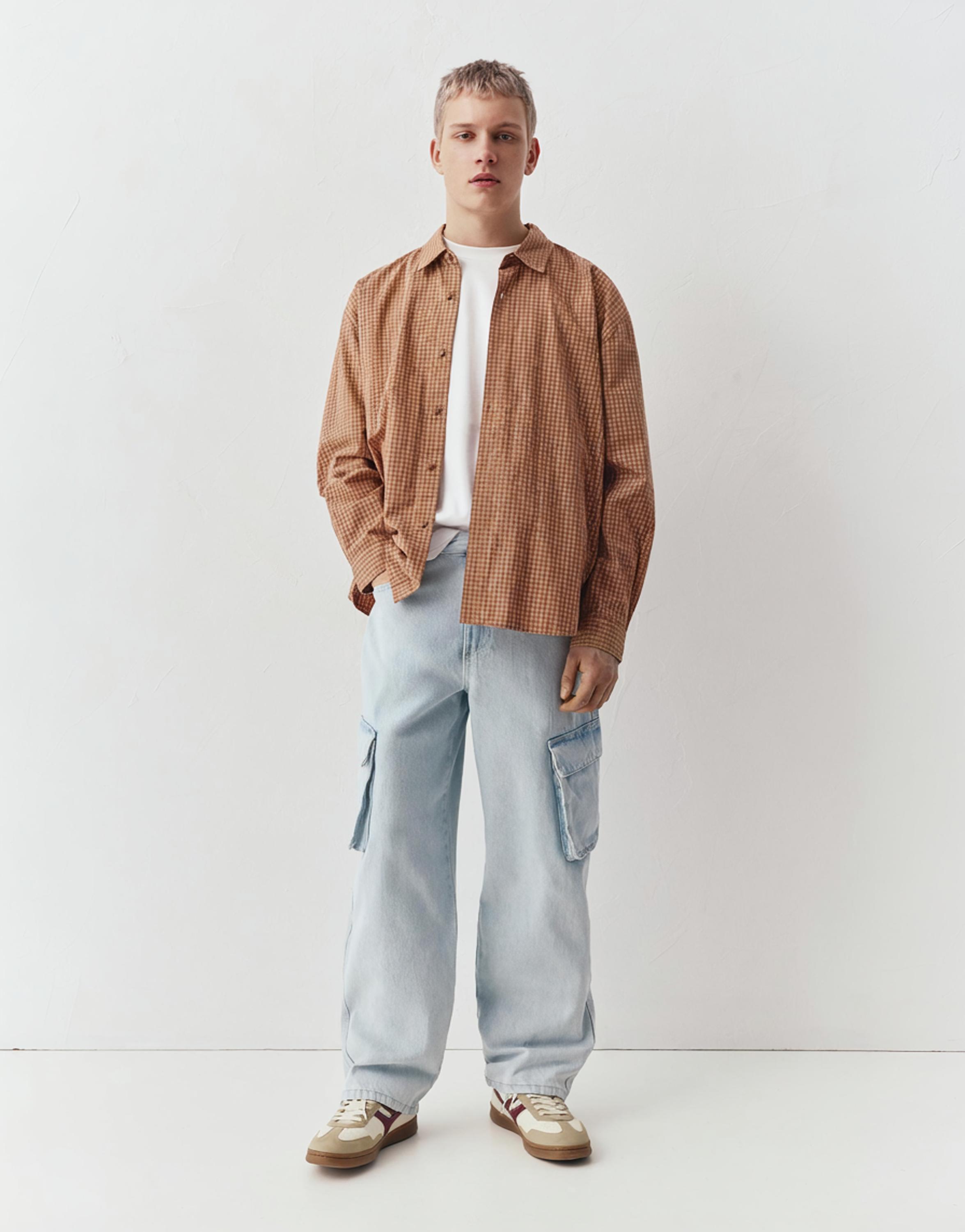 Kargo baggy jean - Görsel 27