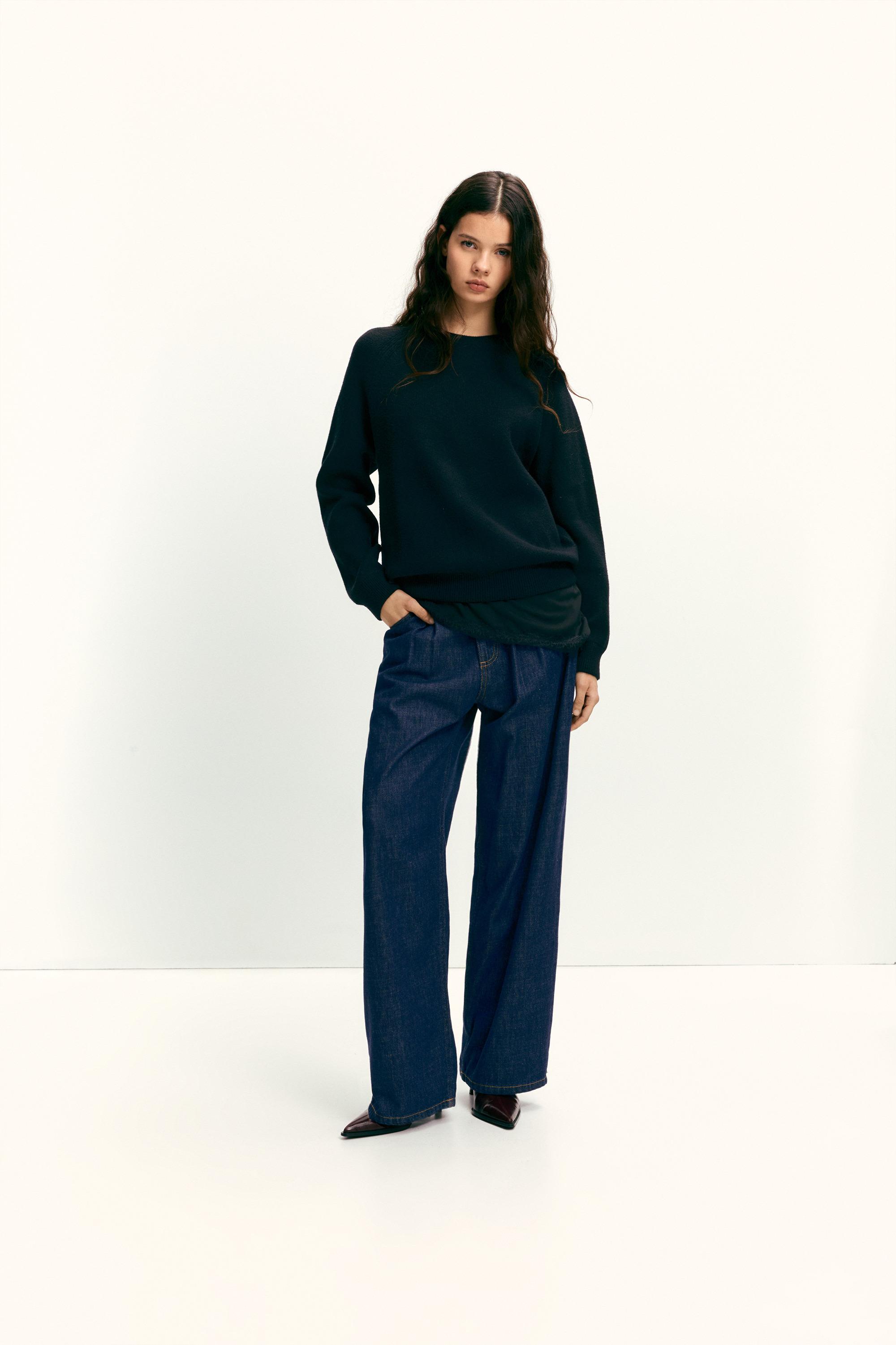Maglia Oversize Collo Rotondo