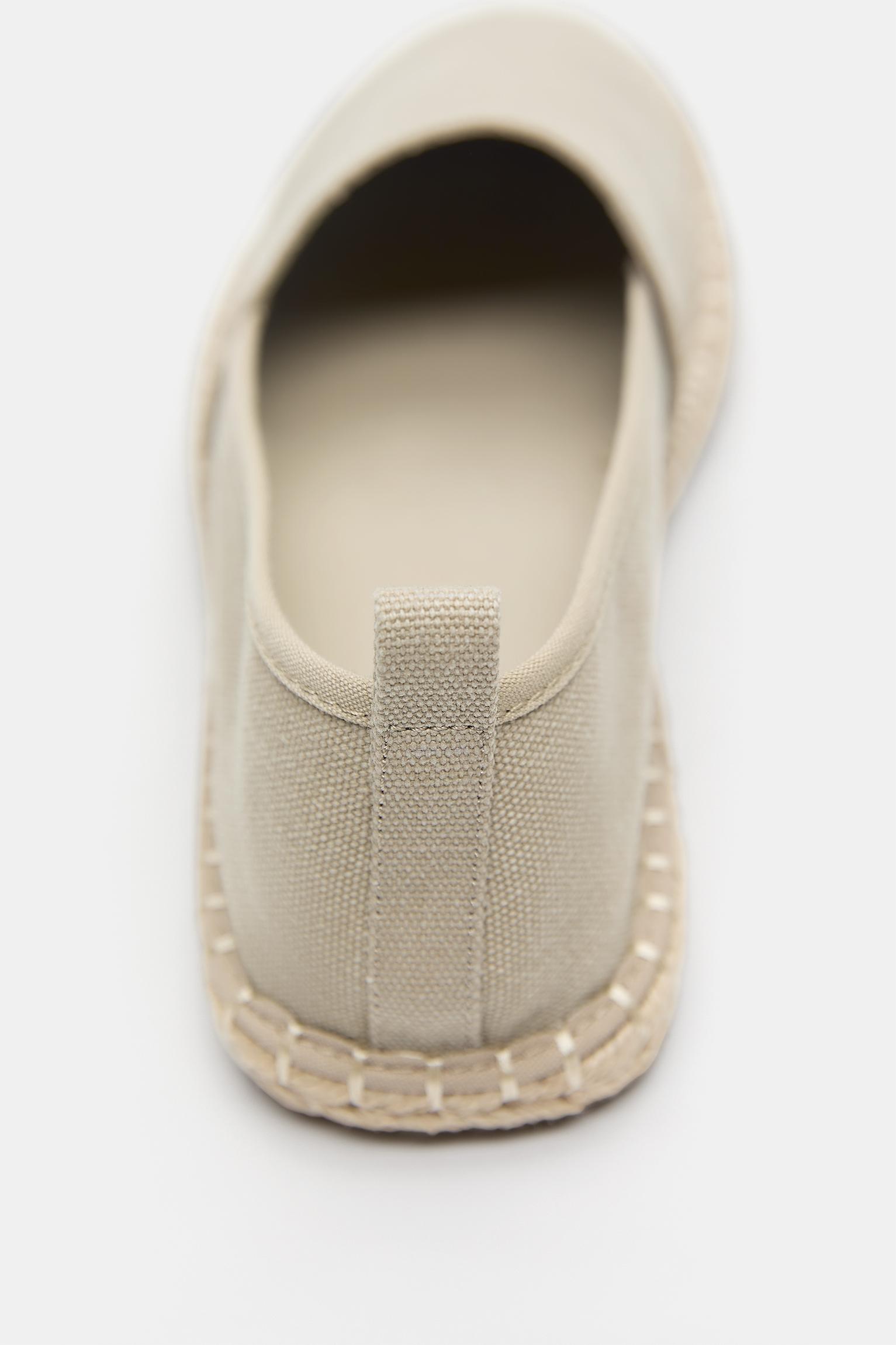 Jute espadrilles — Ecru