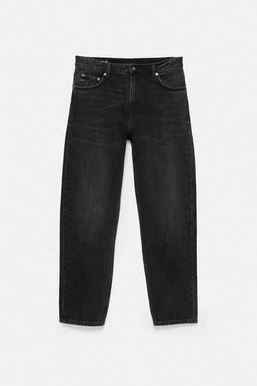 Straight-leg jeans — Faded black 6