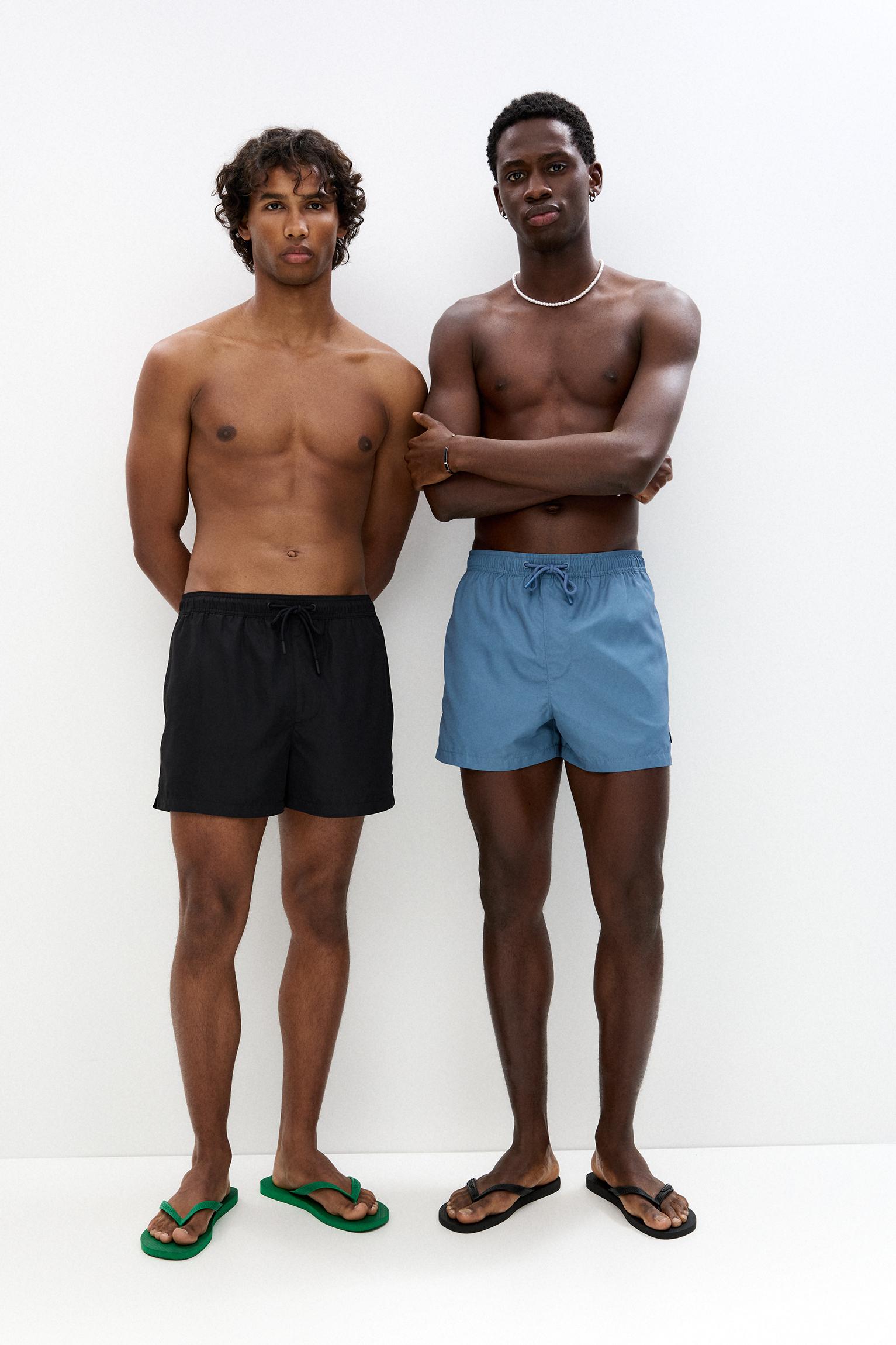 2er-Pack Basic-Badeshorts