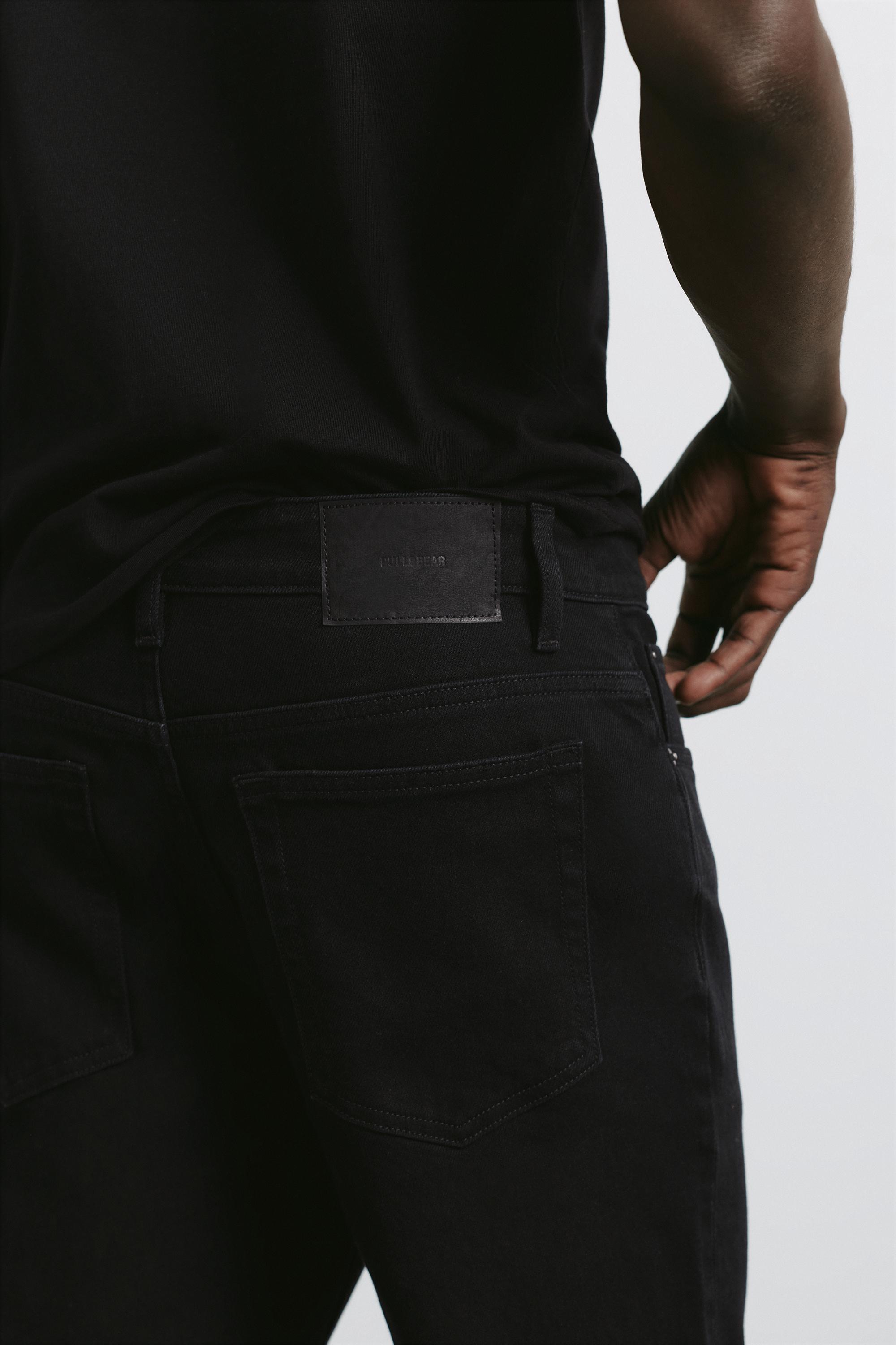 Slim fit jeans — Black